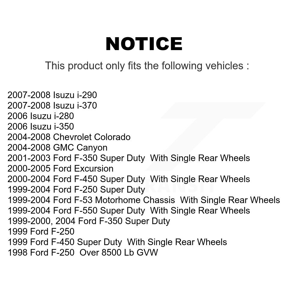 Top Quality - 13-H7333 - Drum Brake Hardware Kit