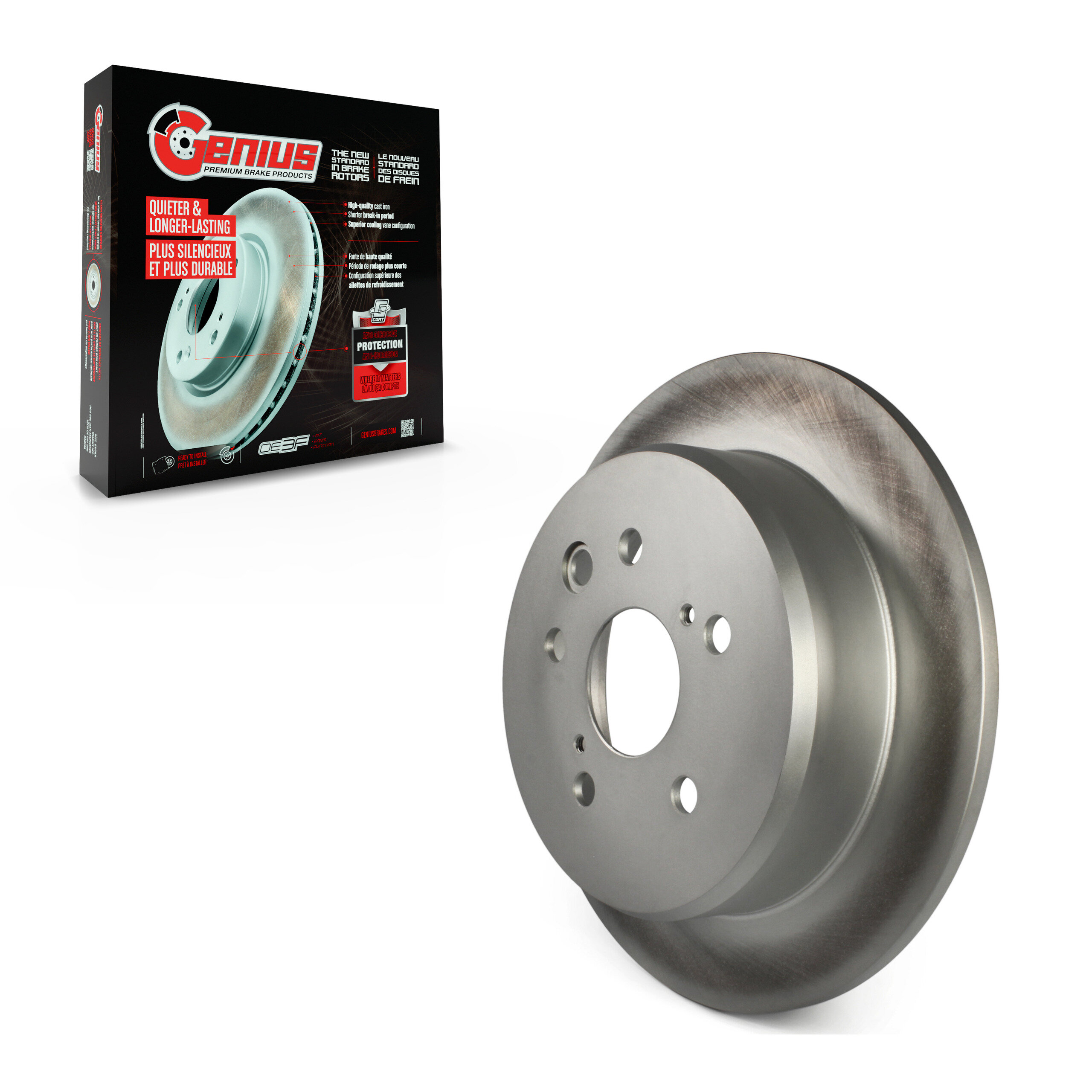Coated Disc Brake Rotor