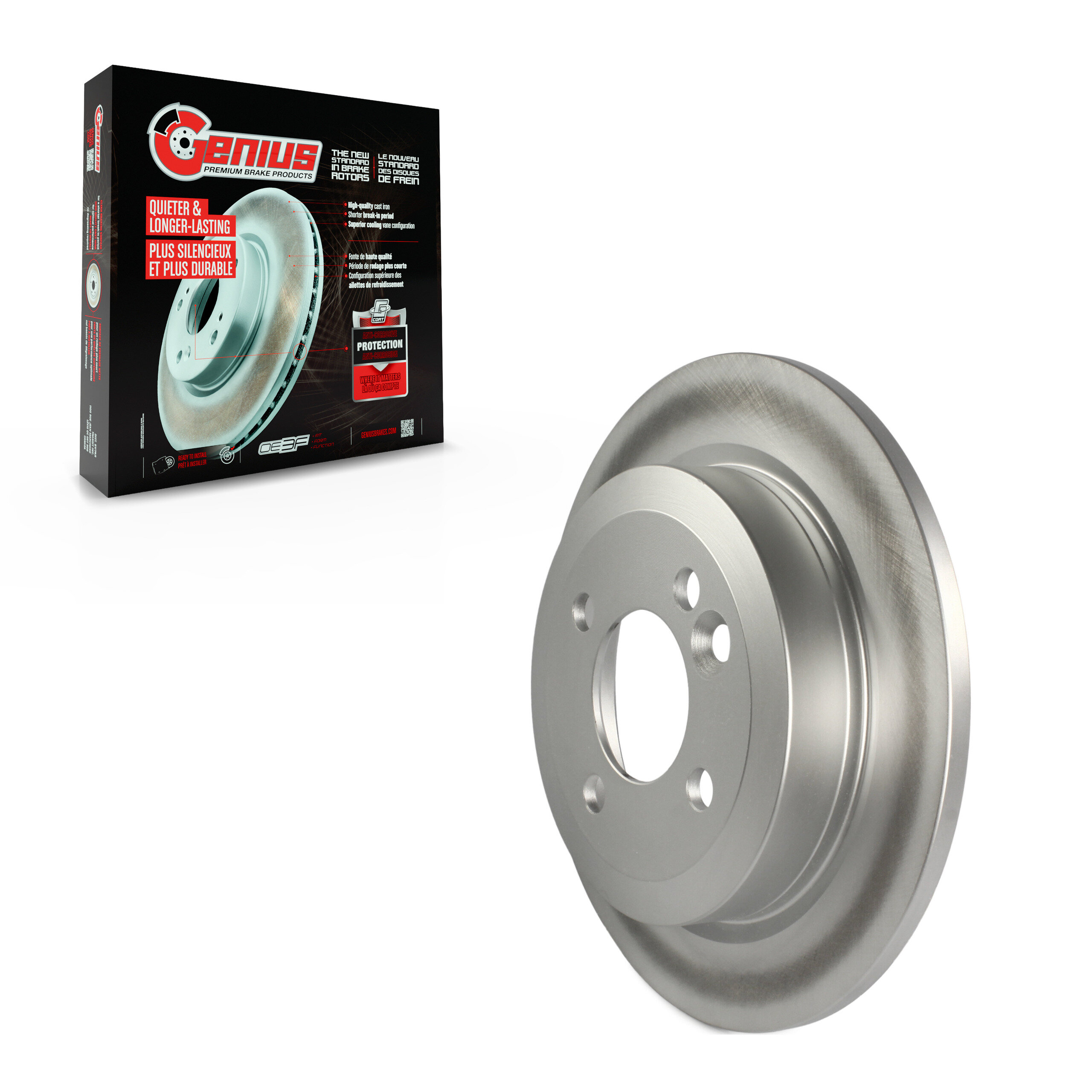 Coated Disc Brake Rotor