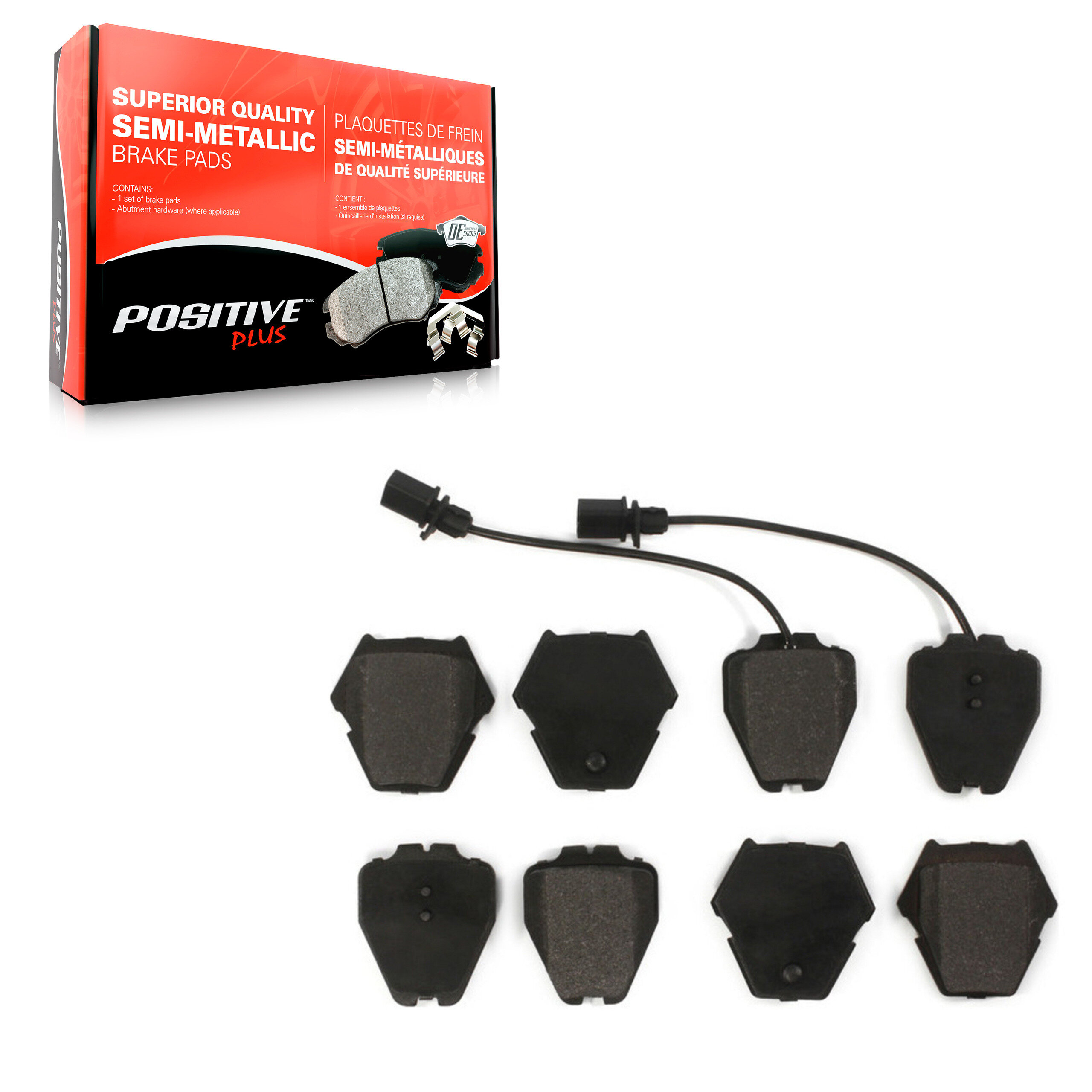 Semi-Metallic Brake Pads