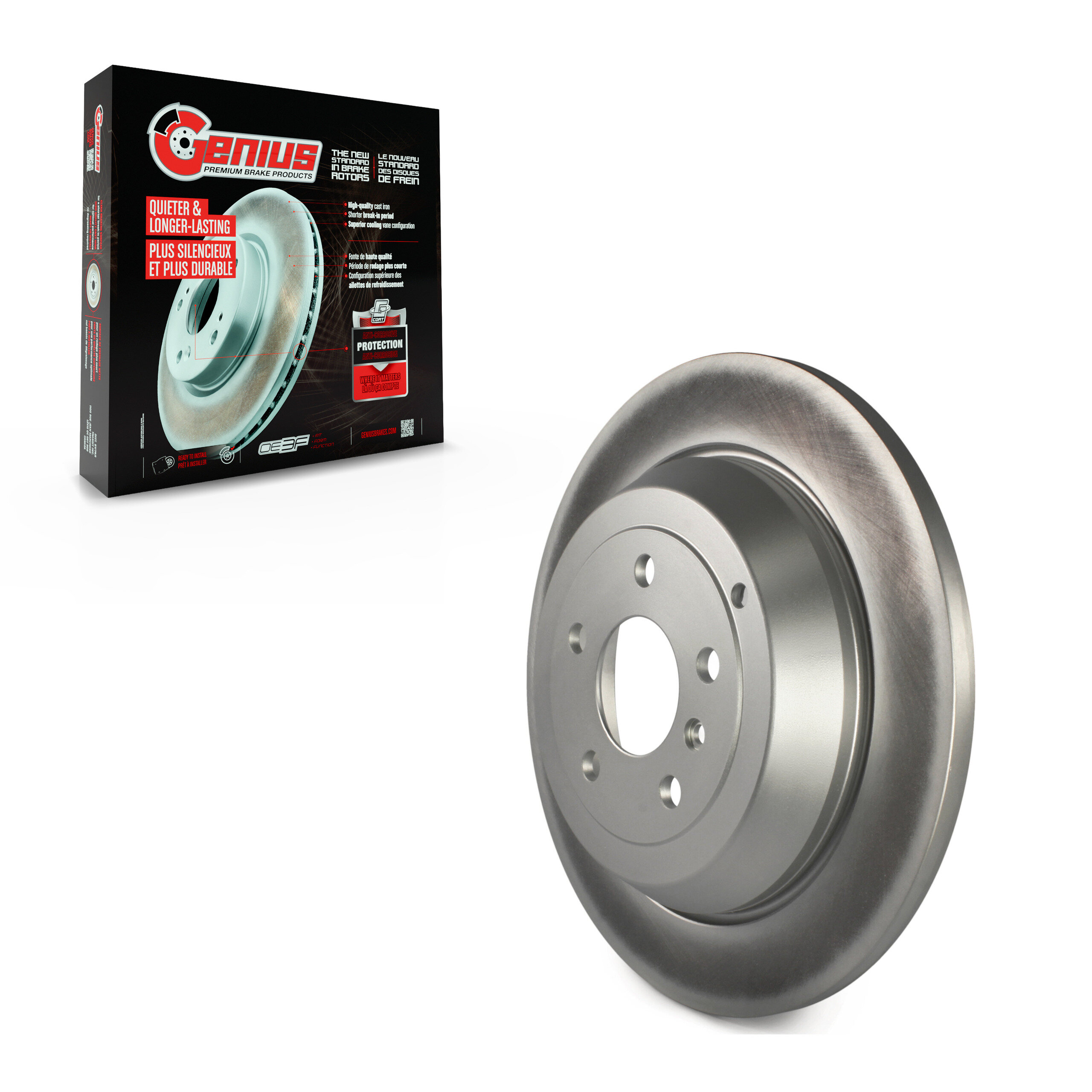 Coated Disc Brake Rotor
