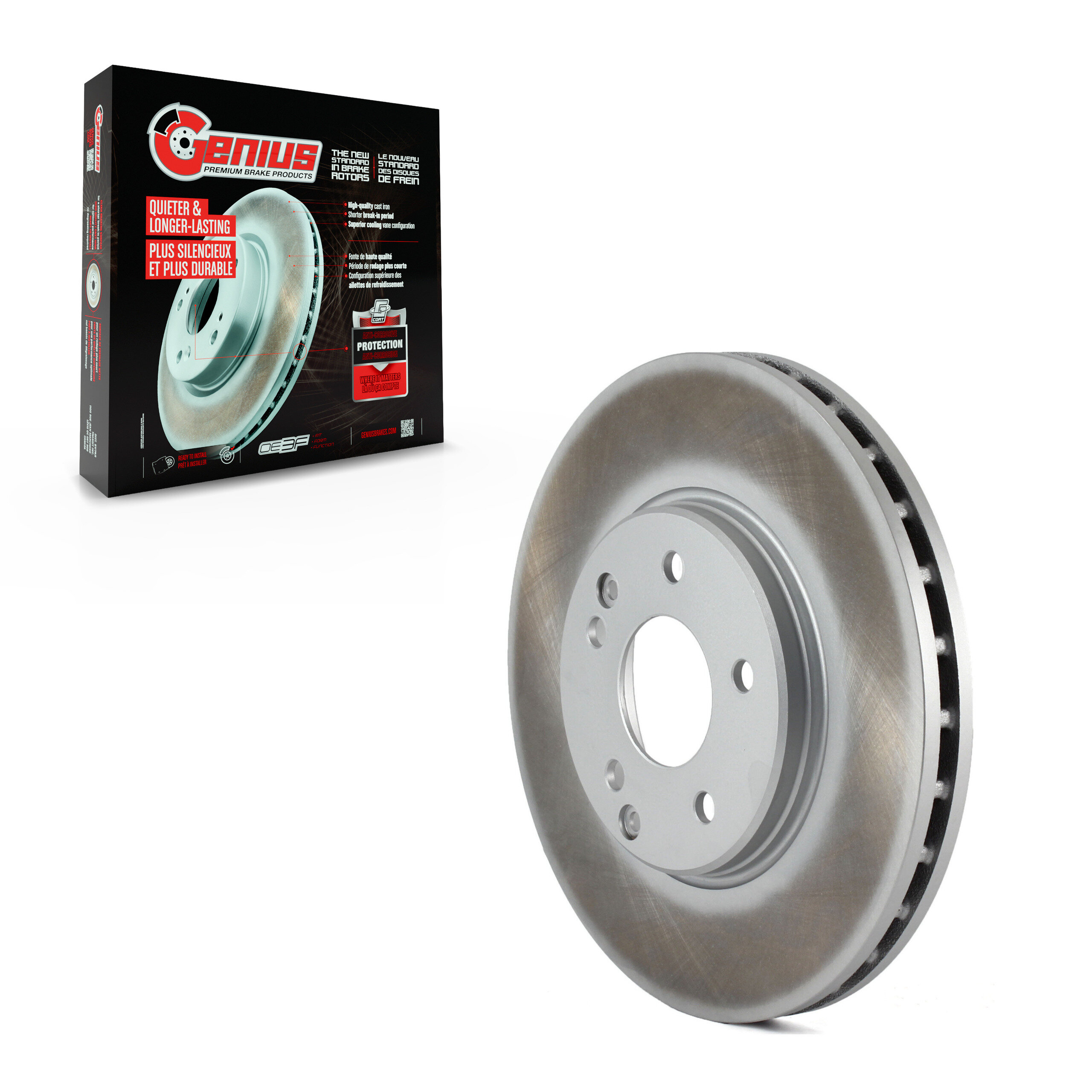 Coated Disc Brake Rotor