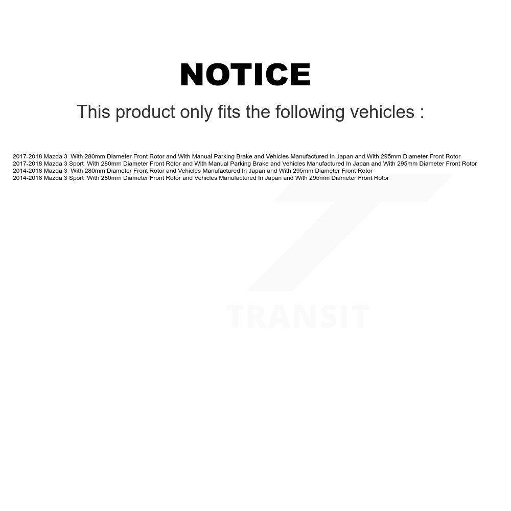 Positive Plus - PPF-D1729 - Semi-Metallic Brake Pads