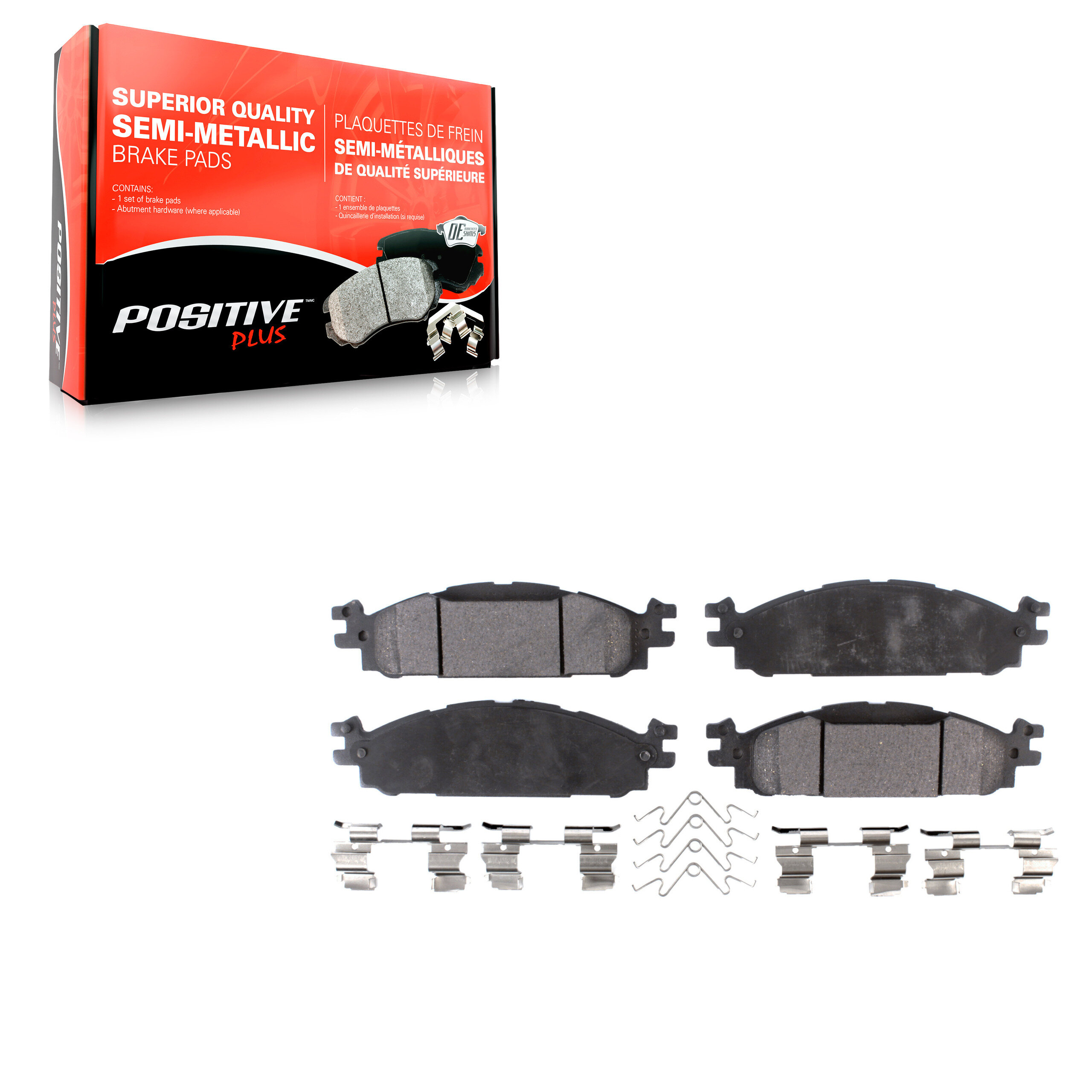 Semi-Metallic Brake Pads