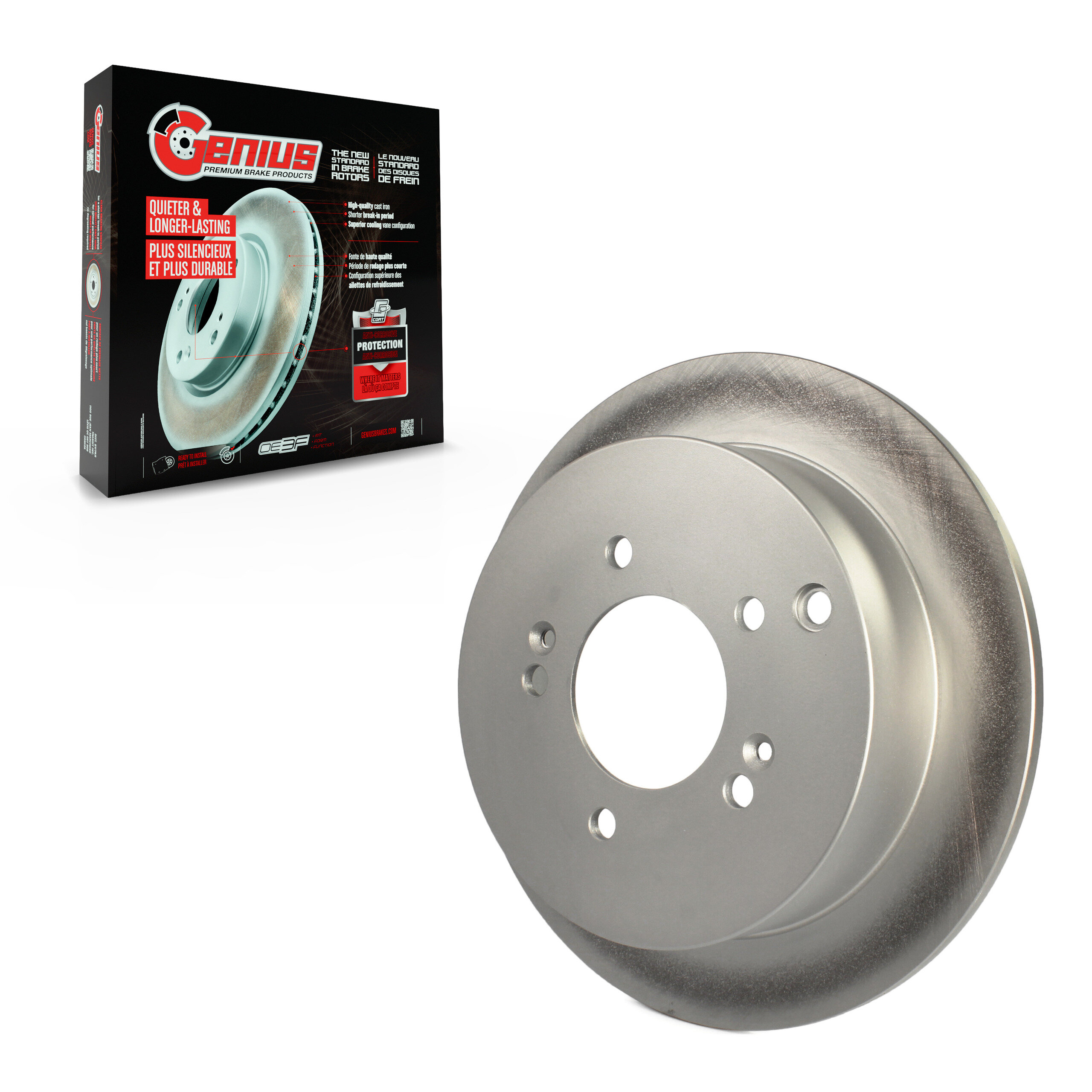 Coated Disc Brake Rotor