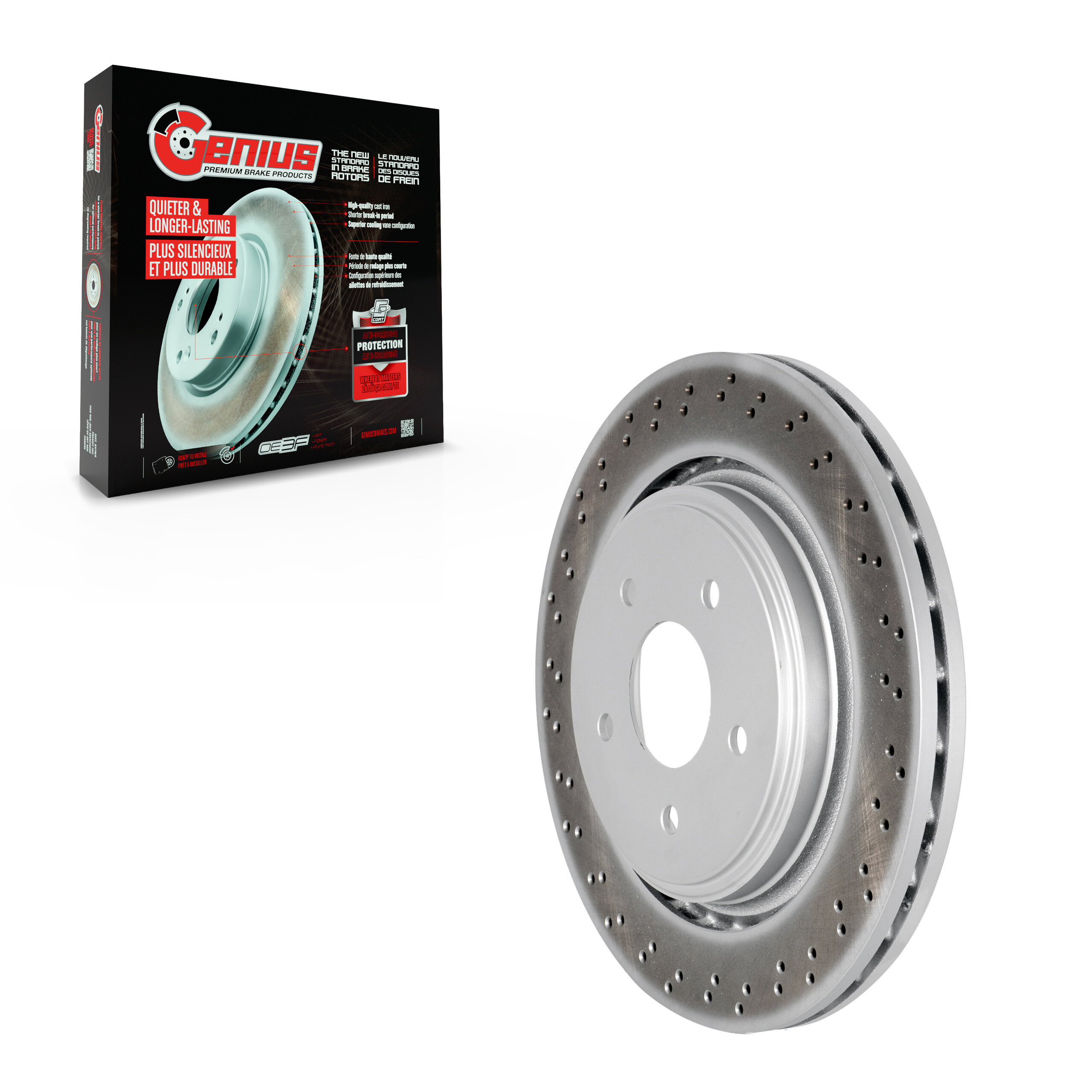 Coated Disc Brake Rotor