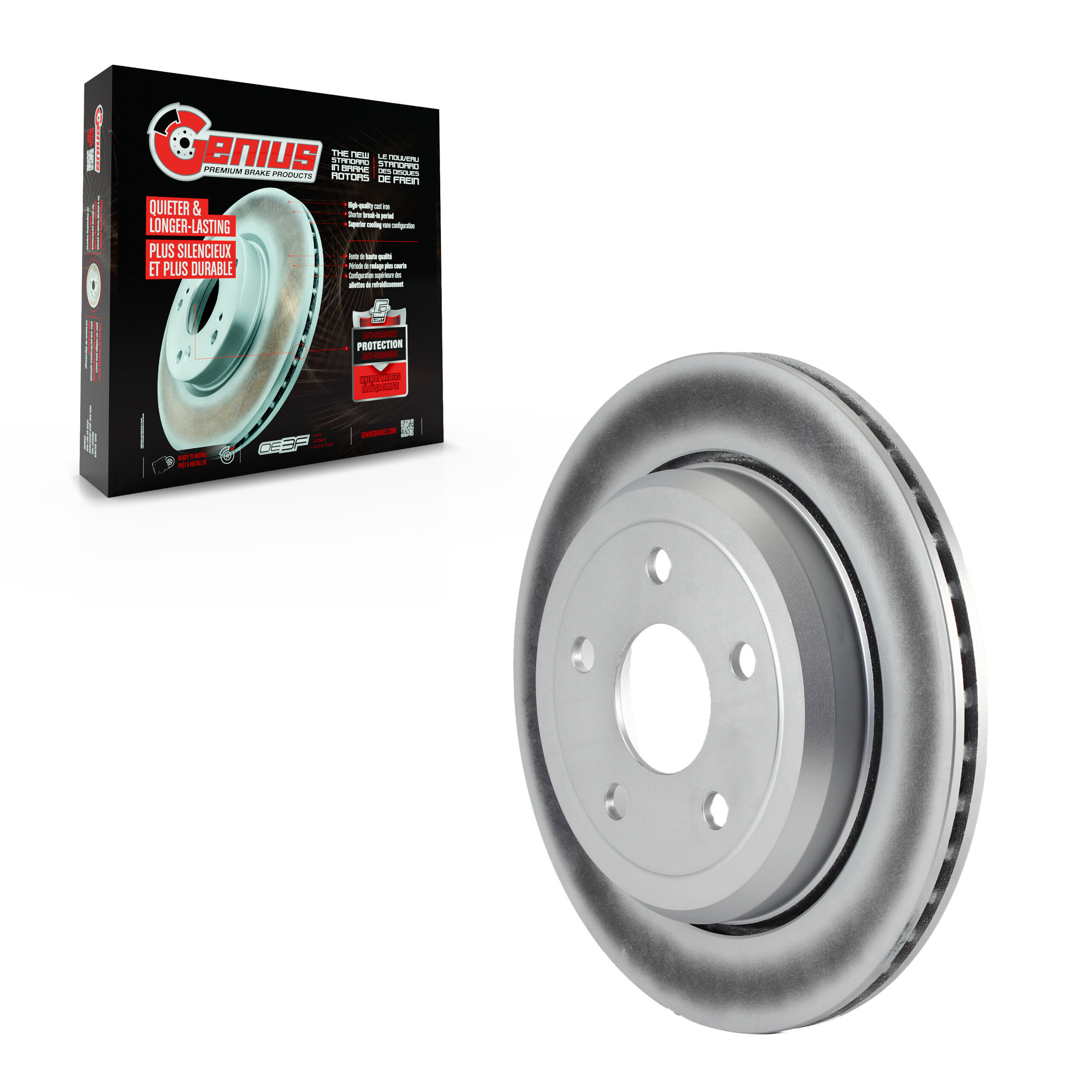 Coated Disc Brake Rotor