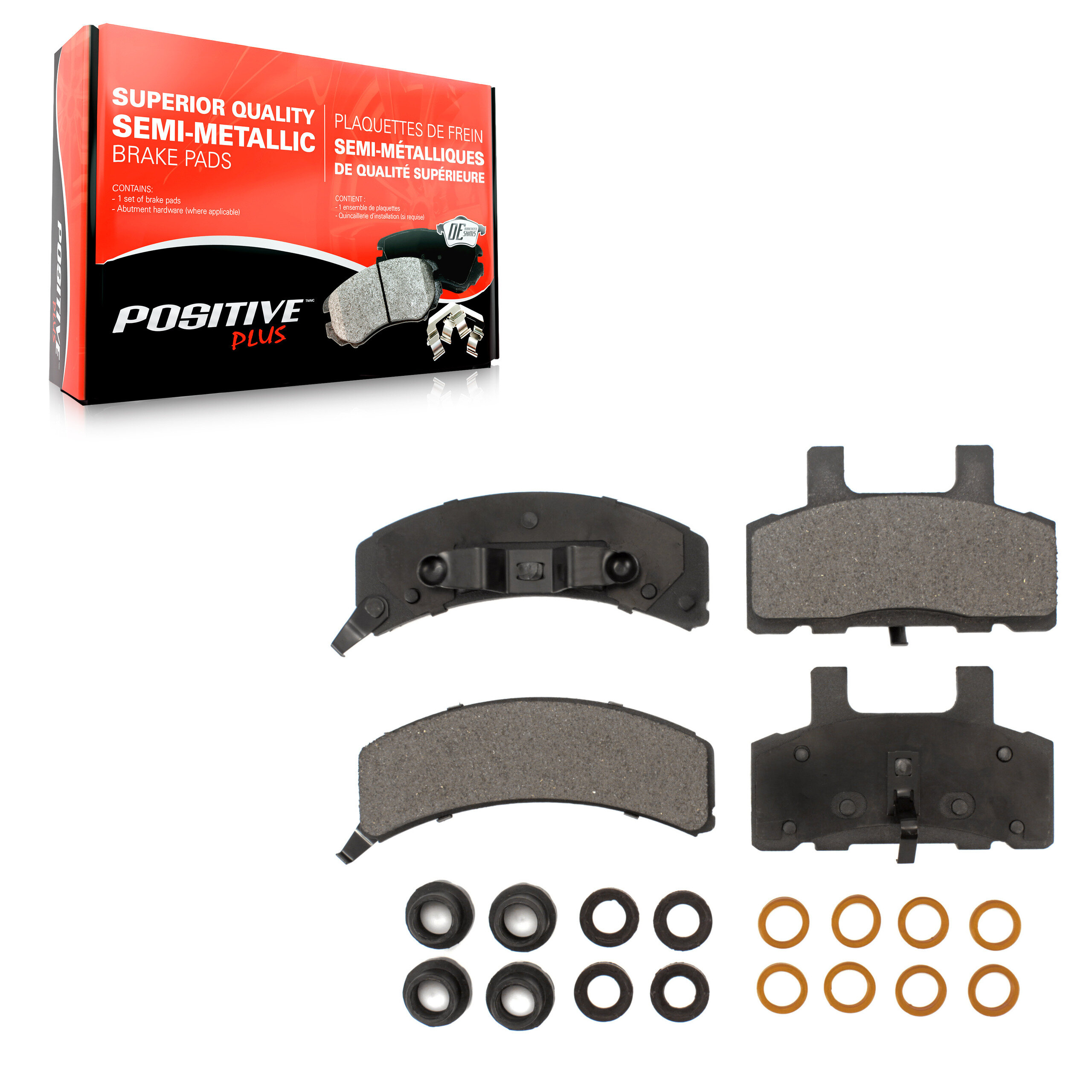 Semi-Metallic Brake Pads