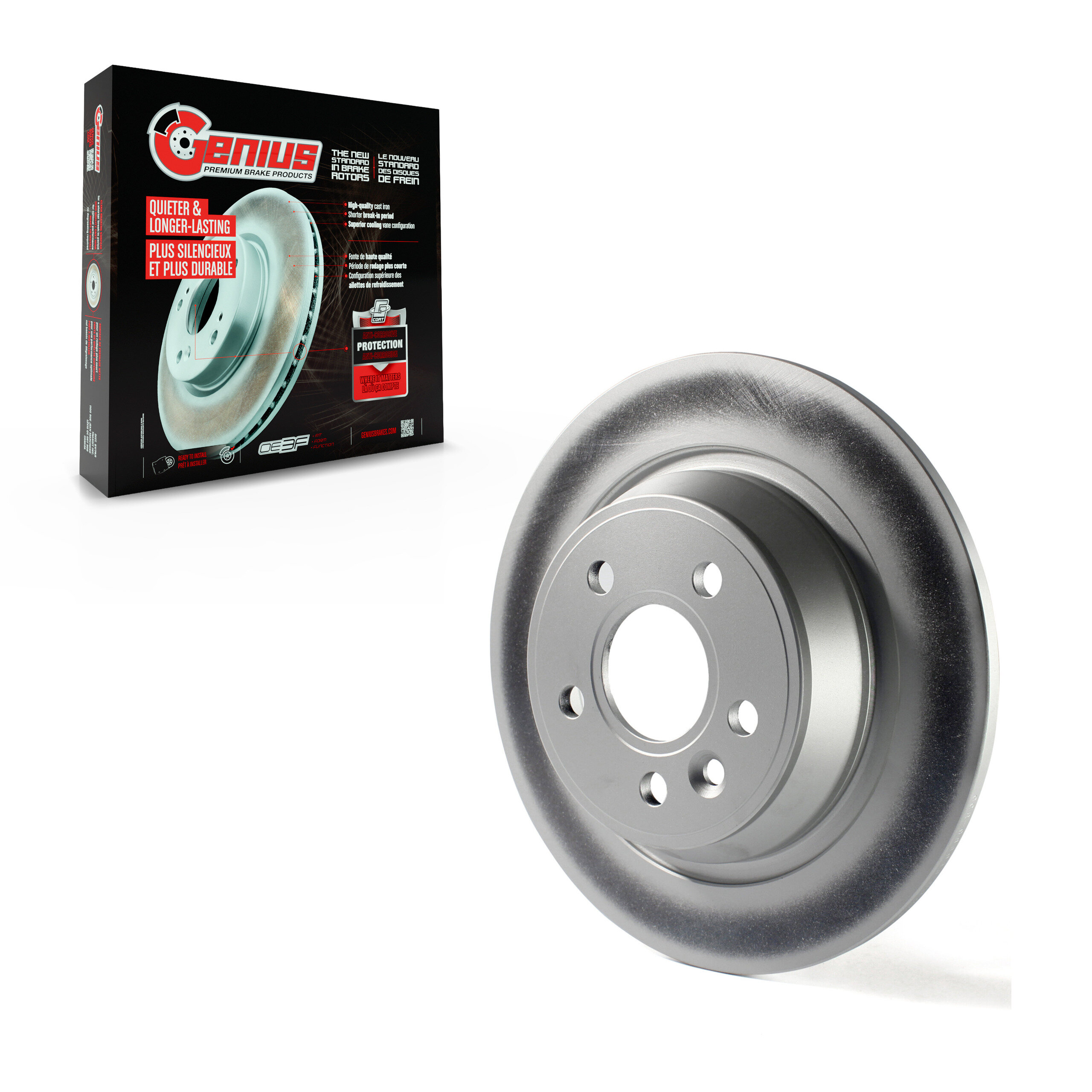 Coated Disc Brake Rotor
