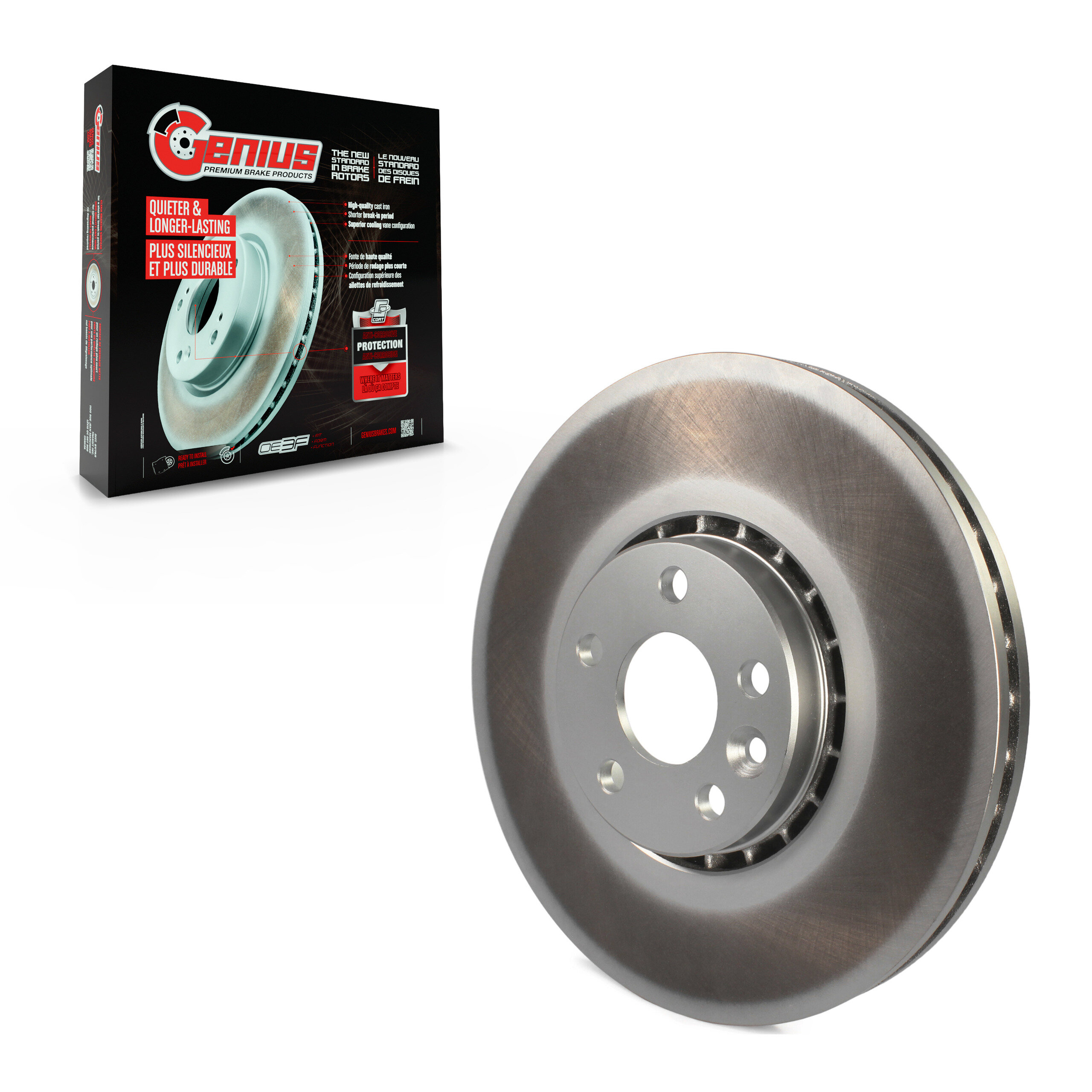 Coated Disc Brake Rotor