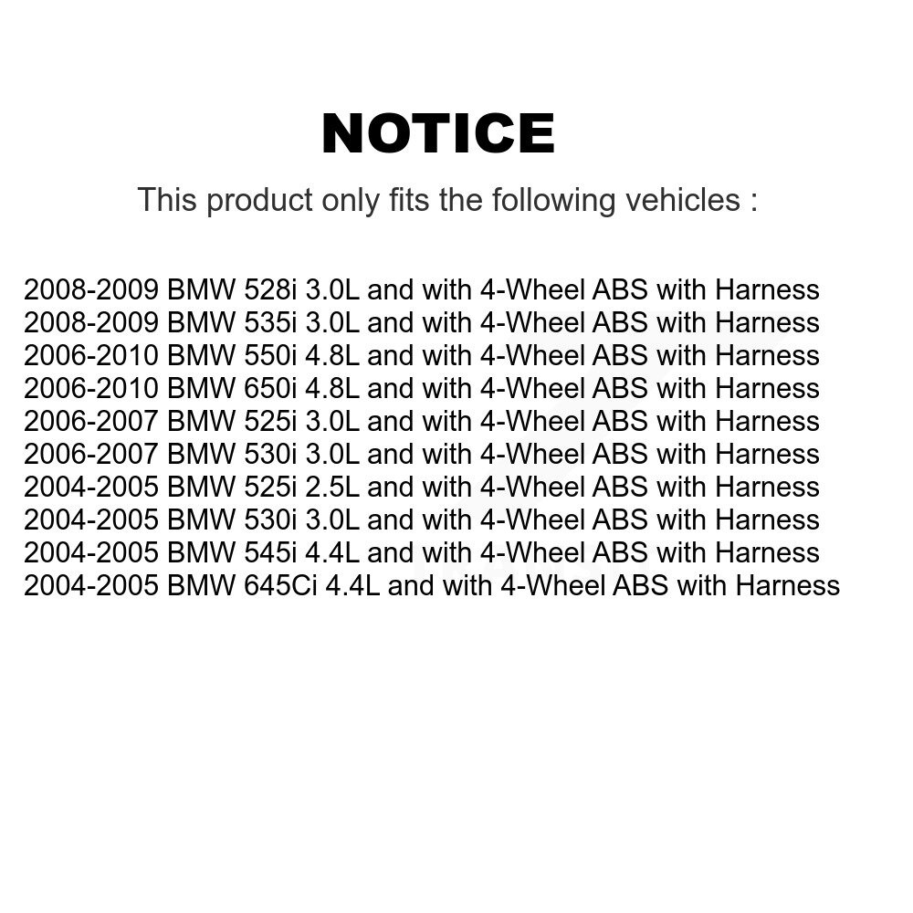 Mpulse - SEN-2ABS0098 - ABS Wheel Speed Sensor