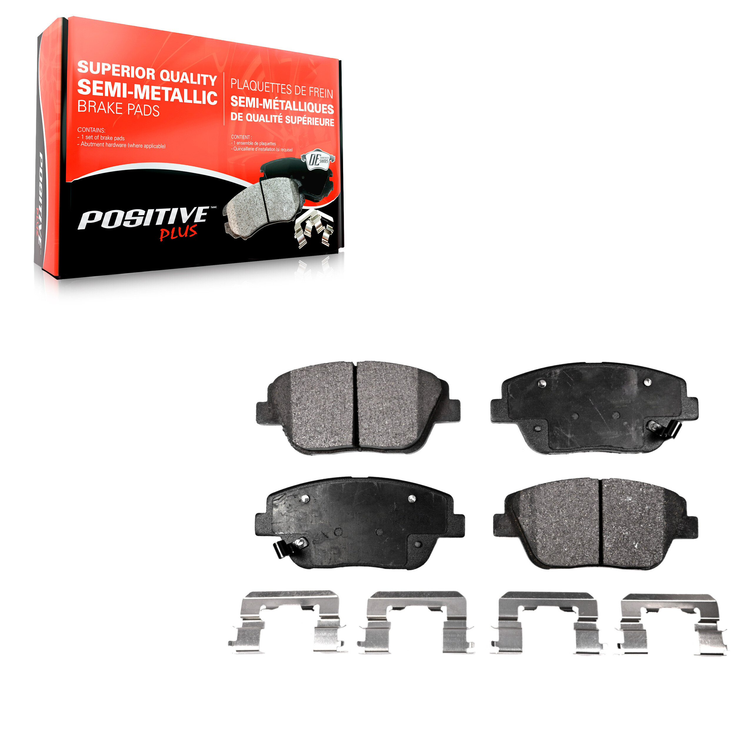 Semi-Metallic Brake Pads