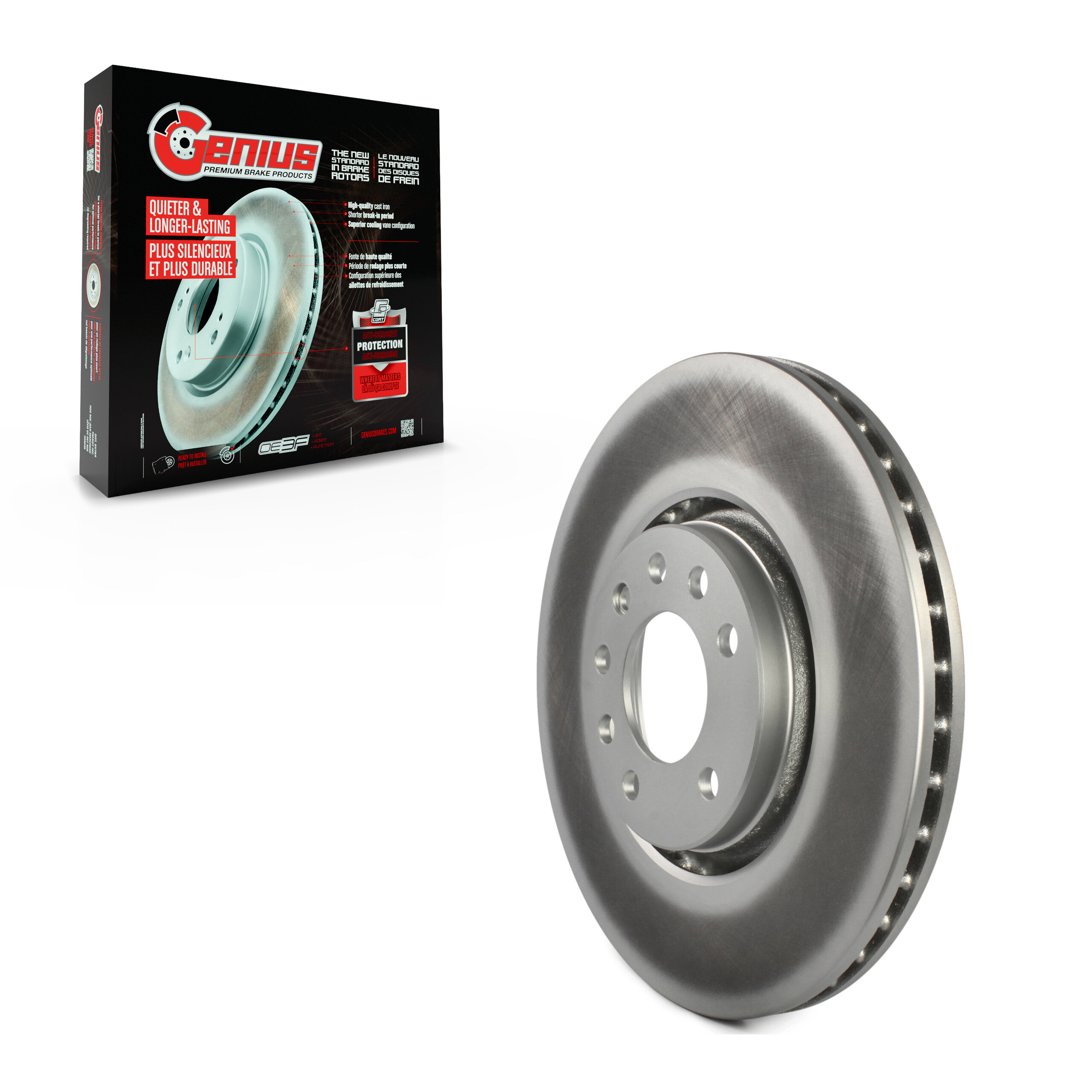 Coated Disc Brake Rotor
