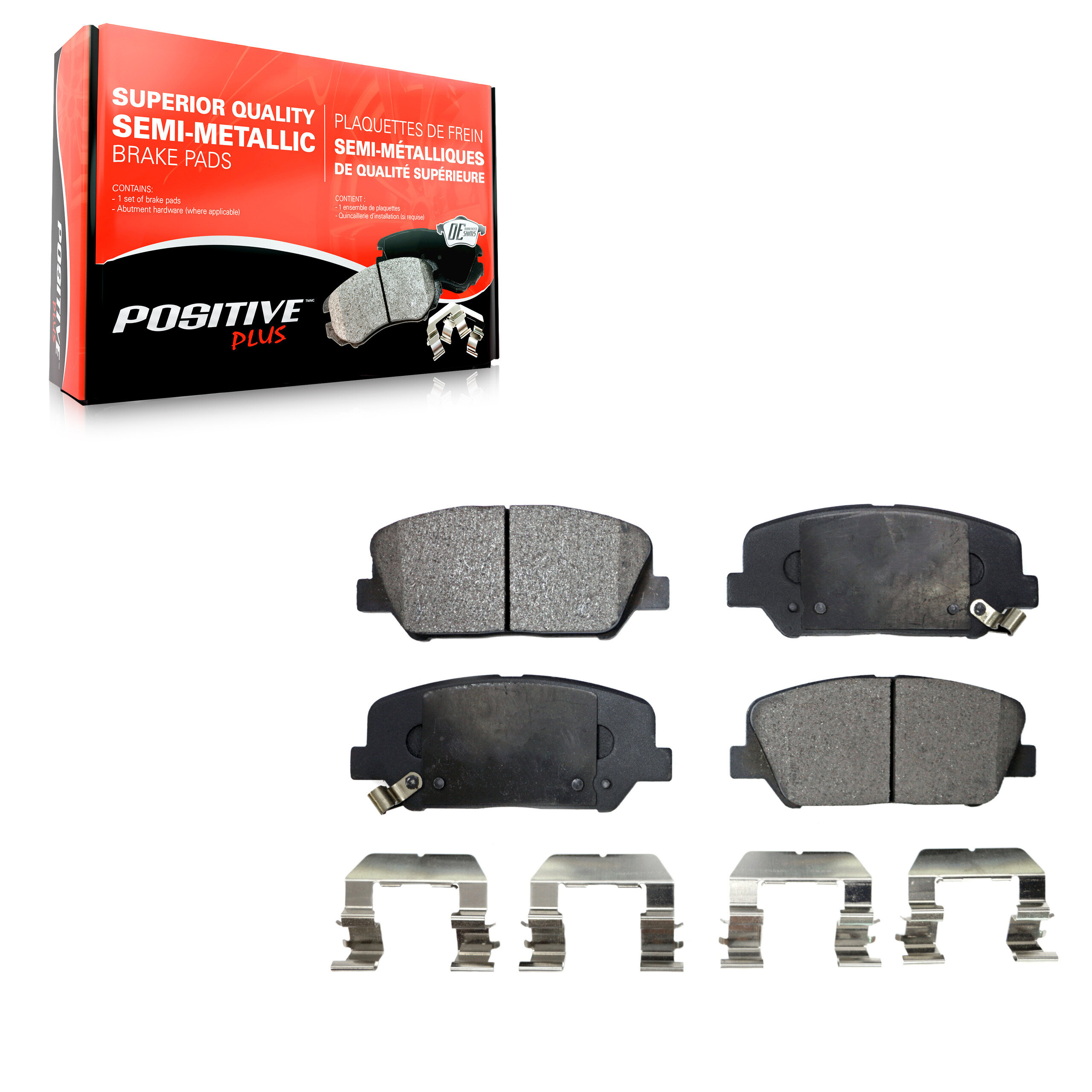 Semi-Metallic Brake Pads
