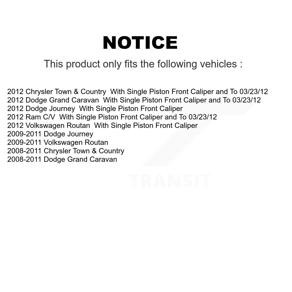 Positive Plus - PPF-D1326 - Semi-Metallic Brake Pads