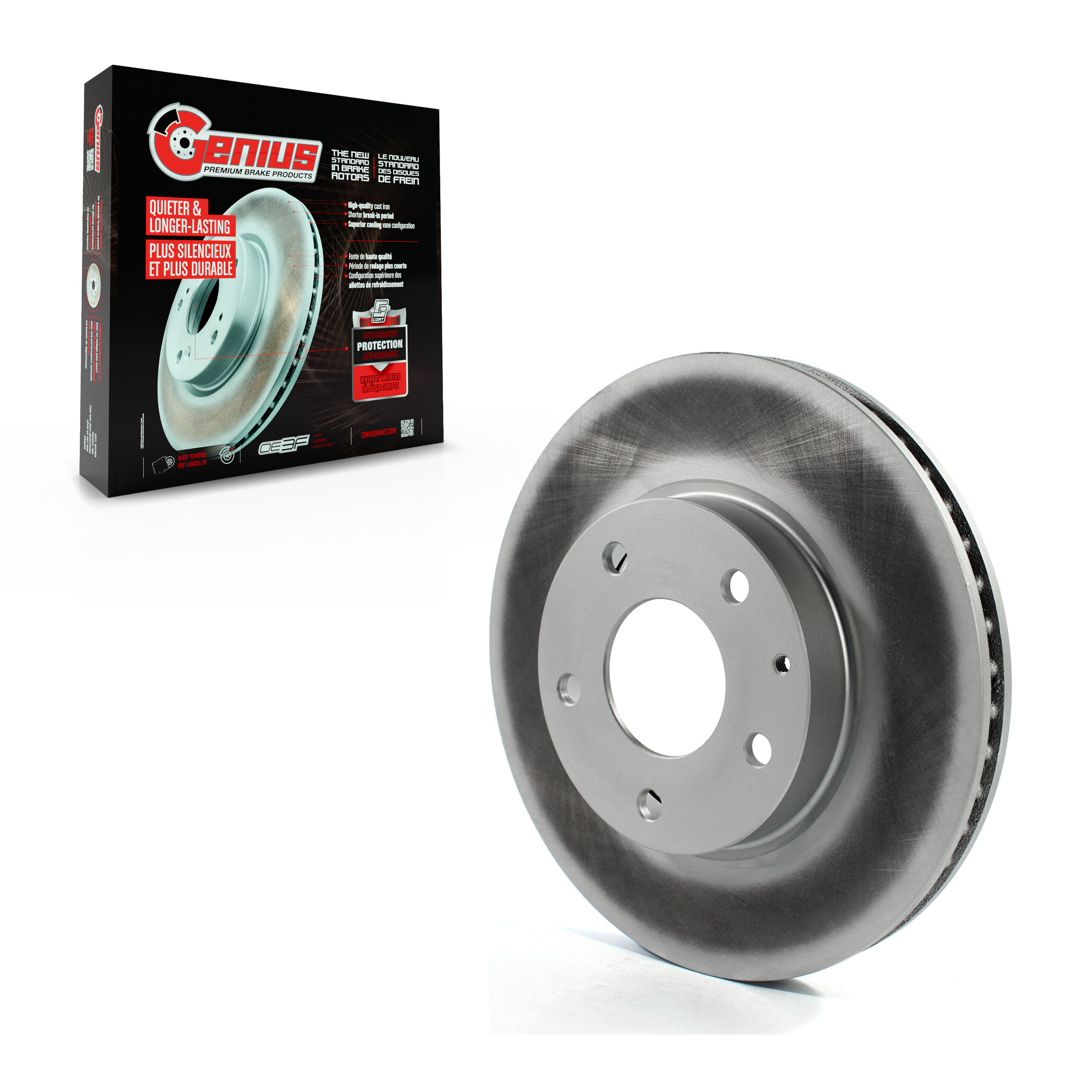 Coated Disc Brake Rotor