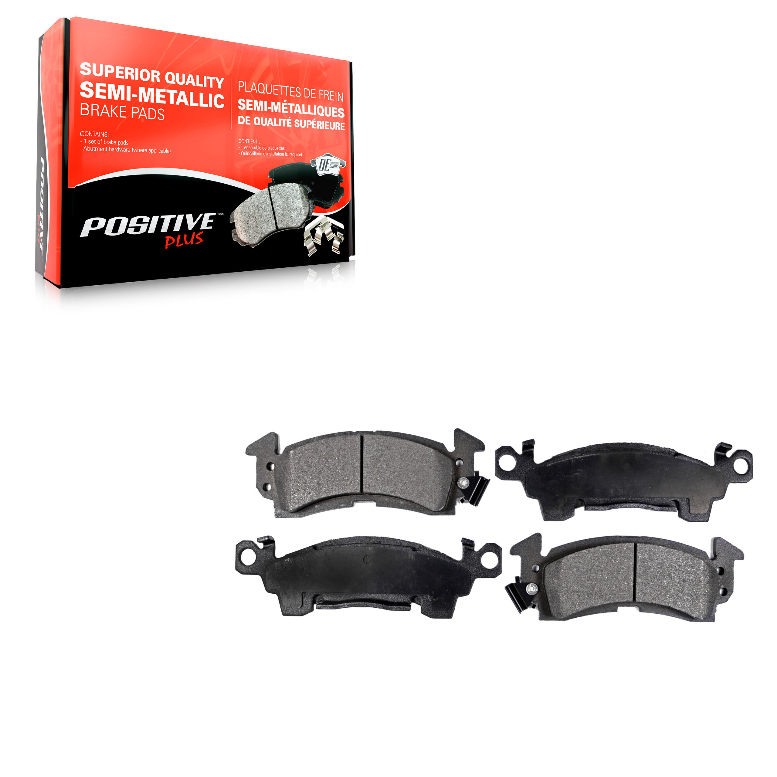 Semi-Metallic Brake Pads