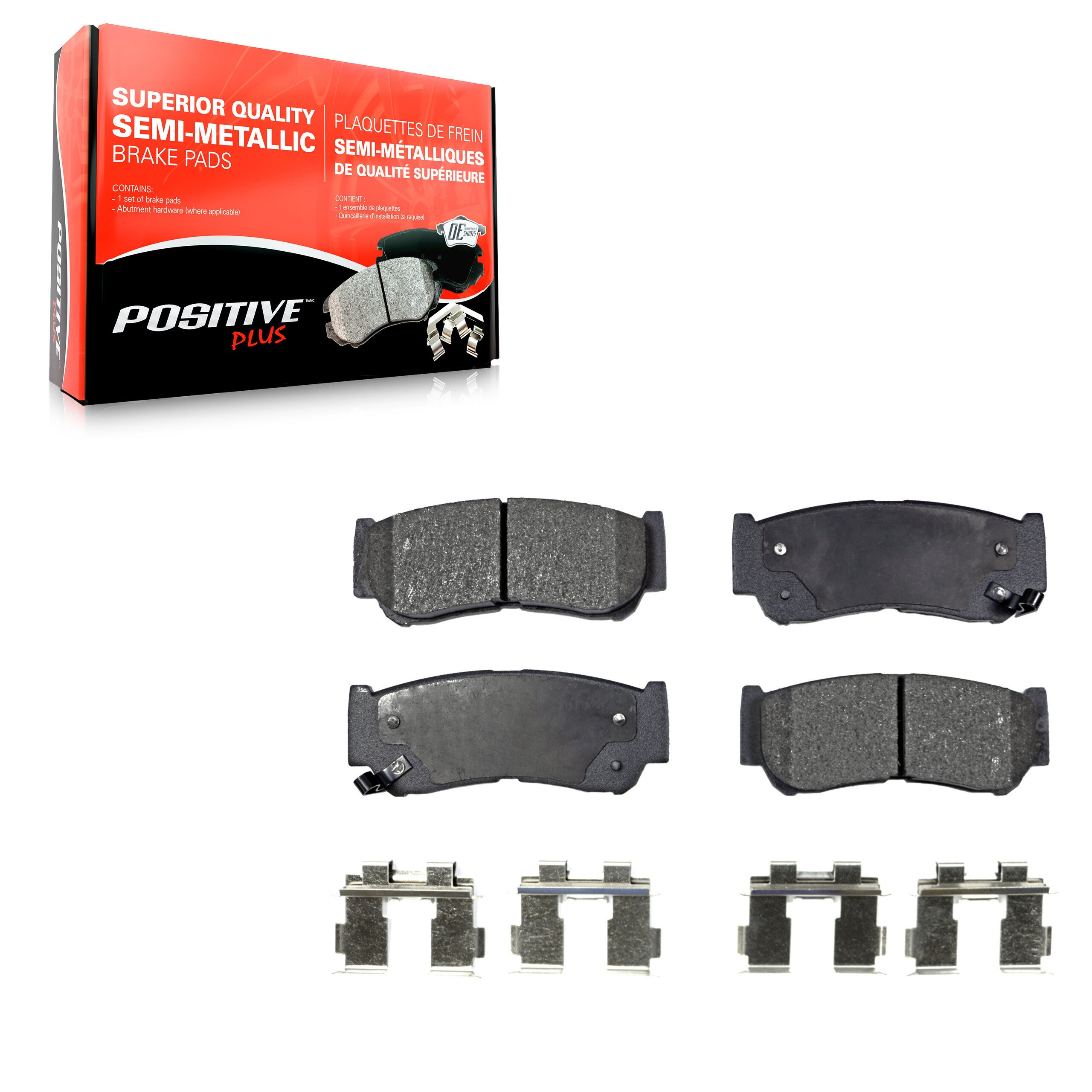 Semi-Metallic Brake Pads