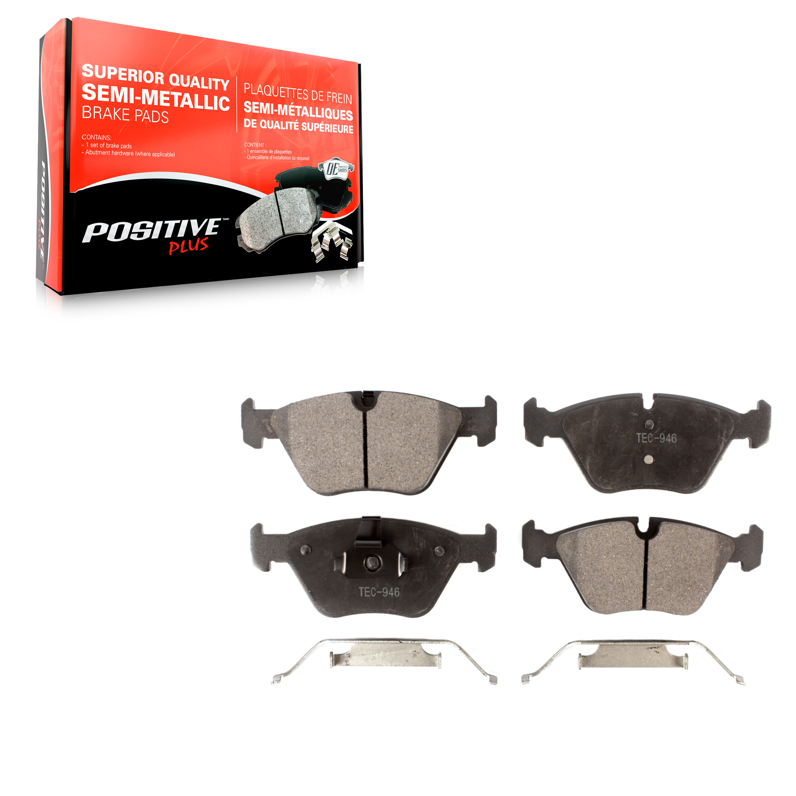 Semi-Metallic Brake Pads