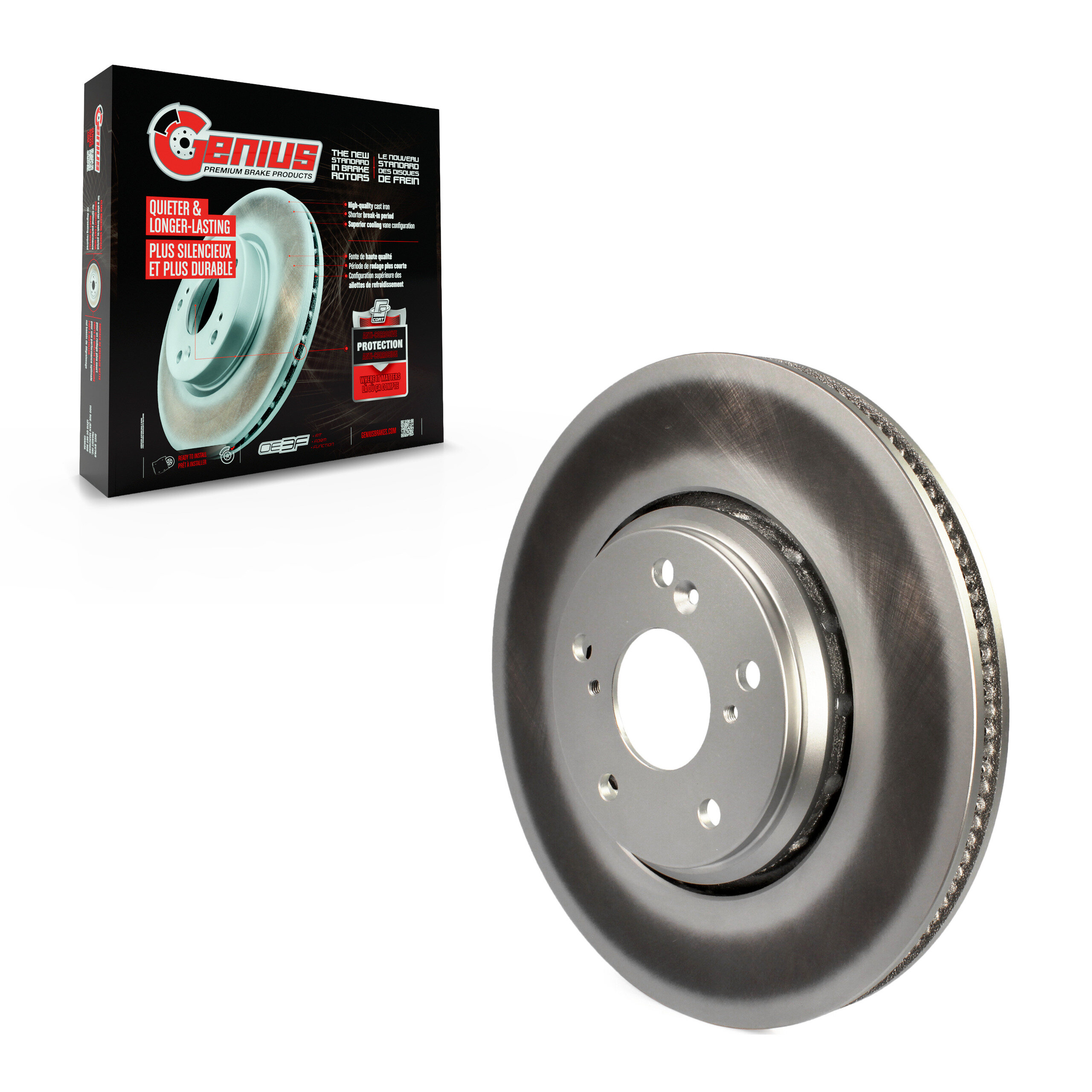 Coated Disc Brake Rotor