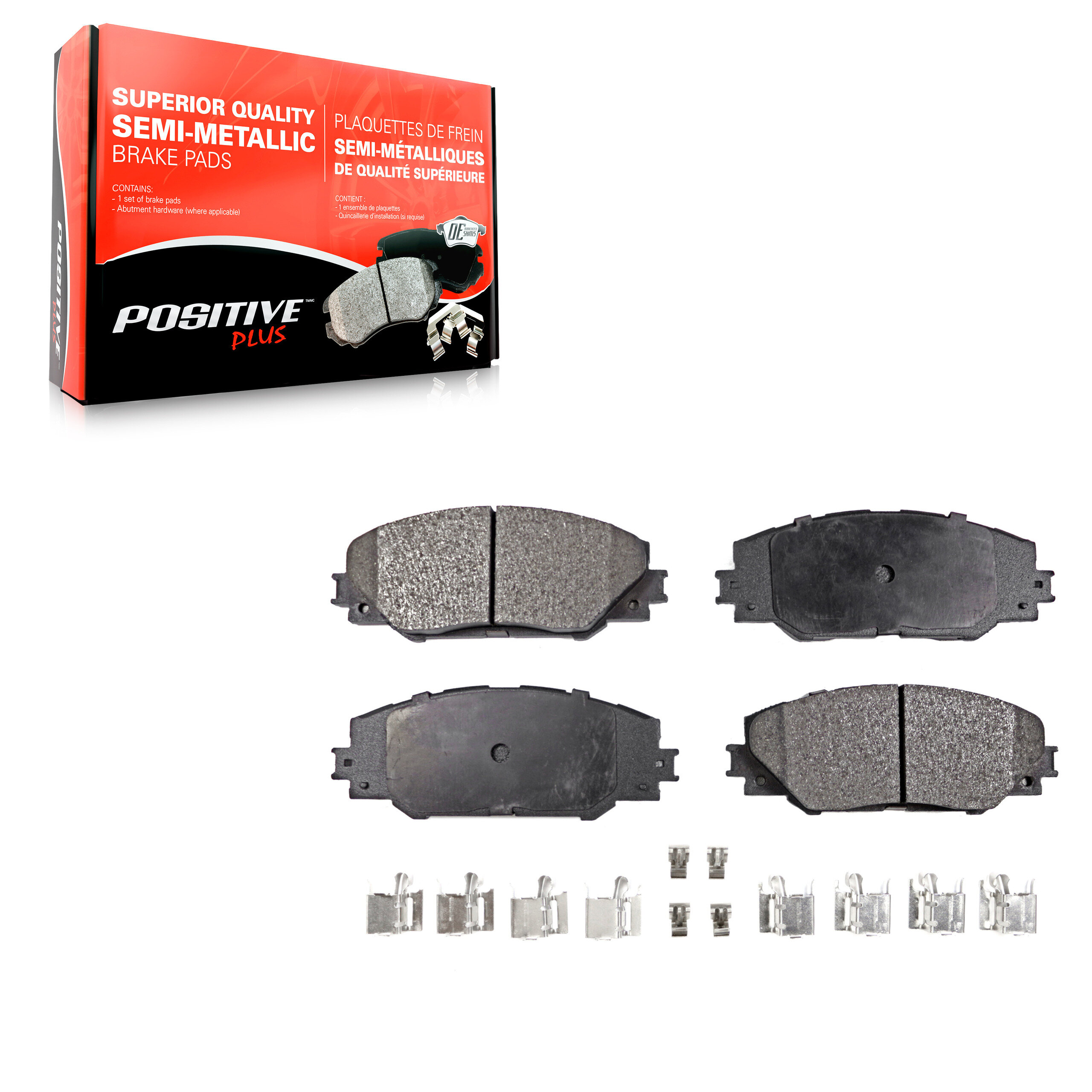 Semi-Metallic Brake Pads