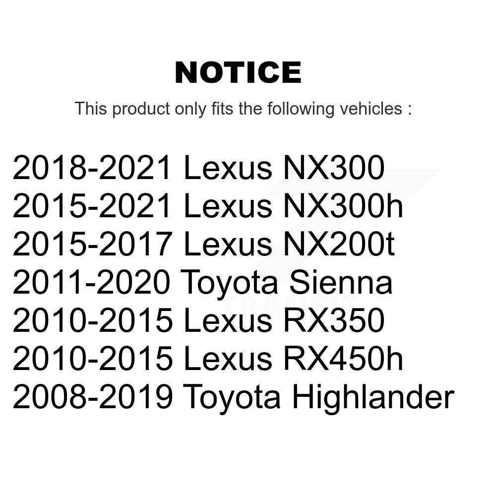 GENIUS - GCR-980636 - Coated Disc Brake Rotor