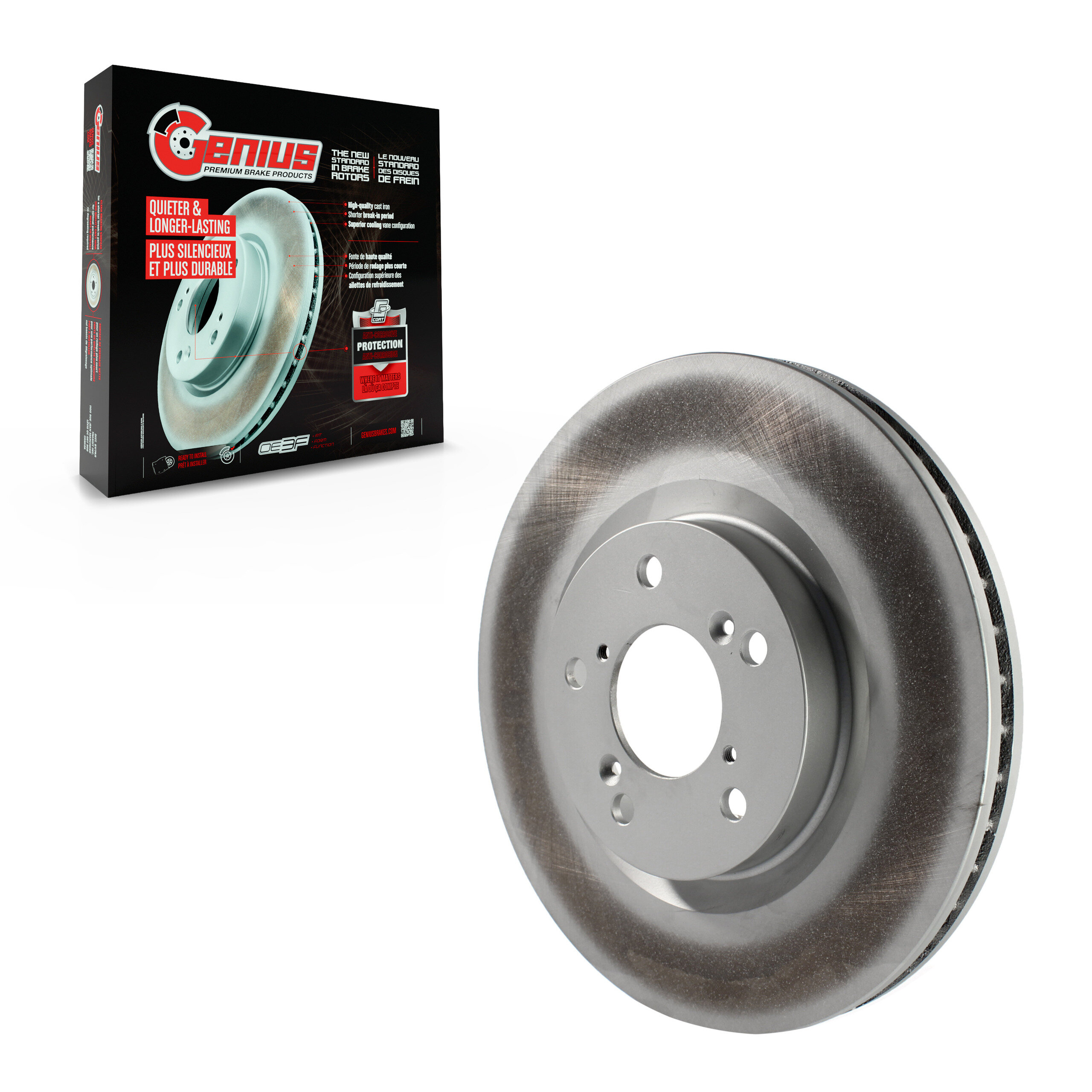 Coated Disc Brake Rotor