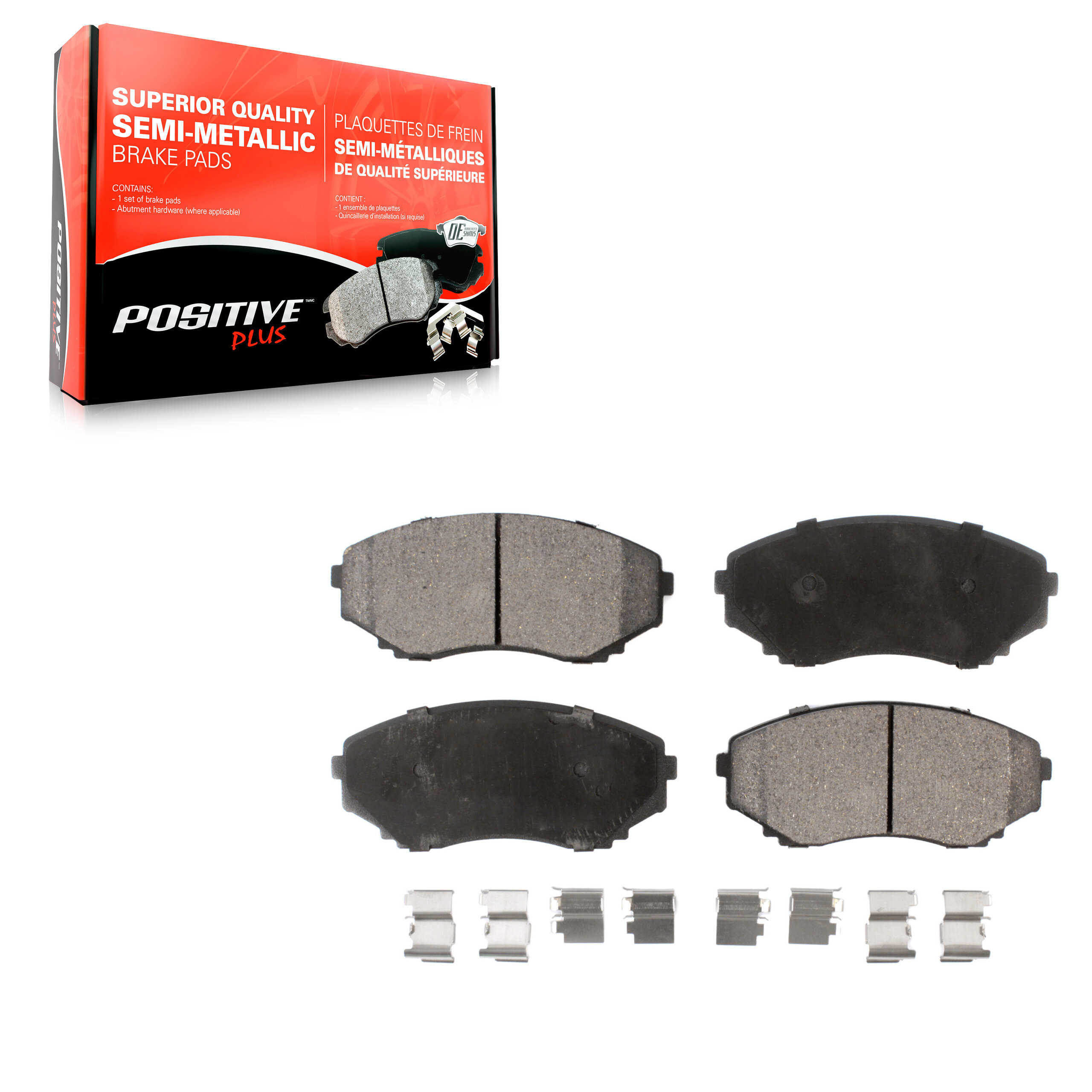 Semi-Metallic Brake Pads