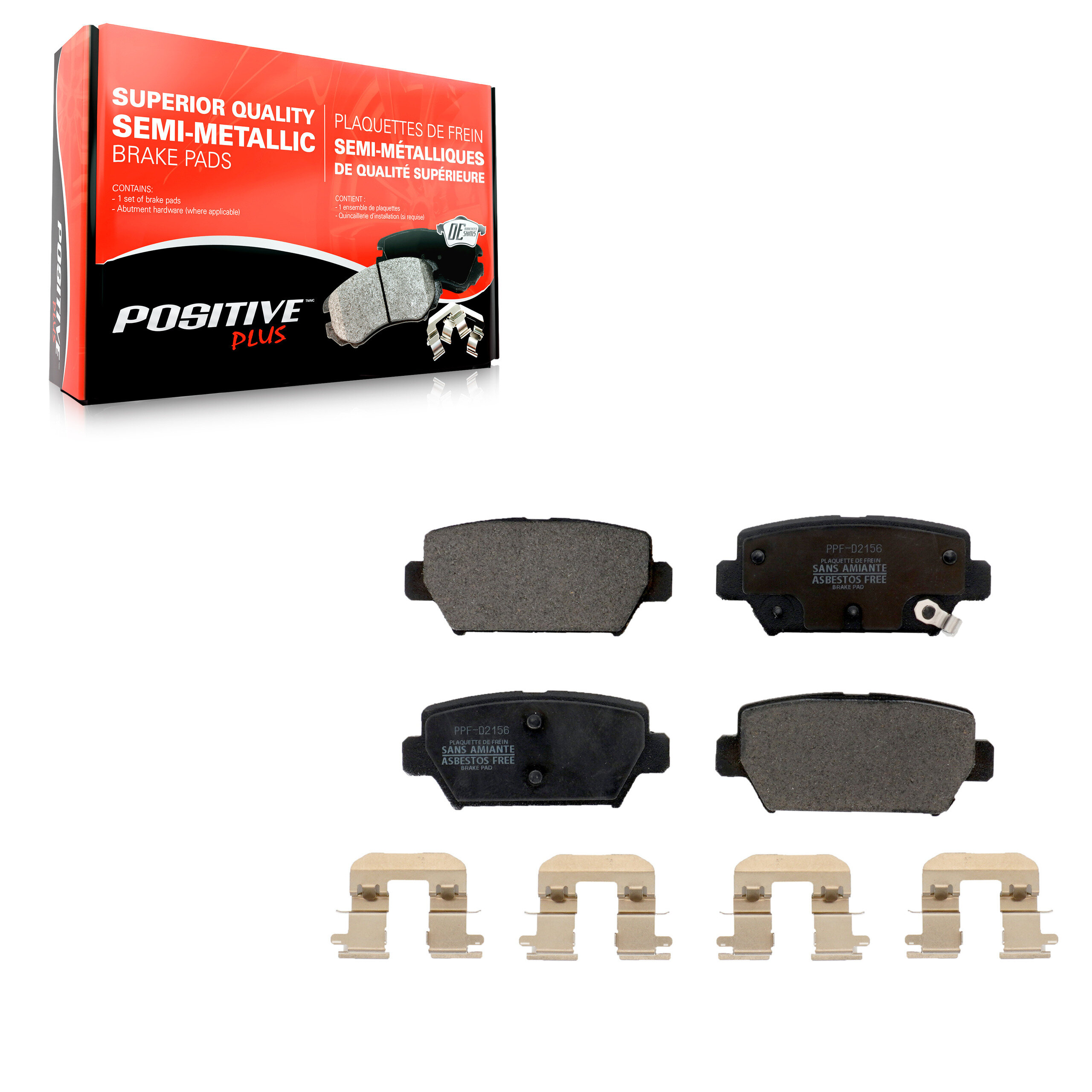 Semi-Metallic Brake Pads