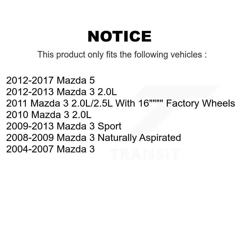 TOR - TOR-K200808 - Suspension Stabilizer Bar Bushing Kit
