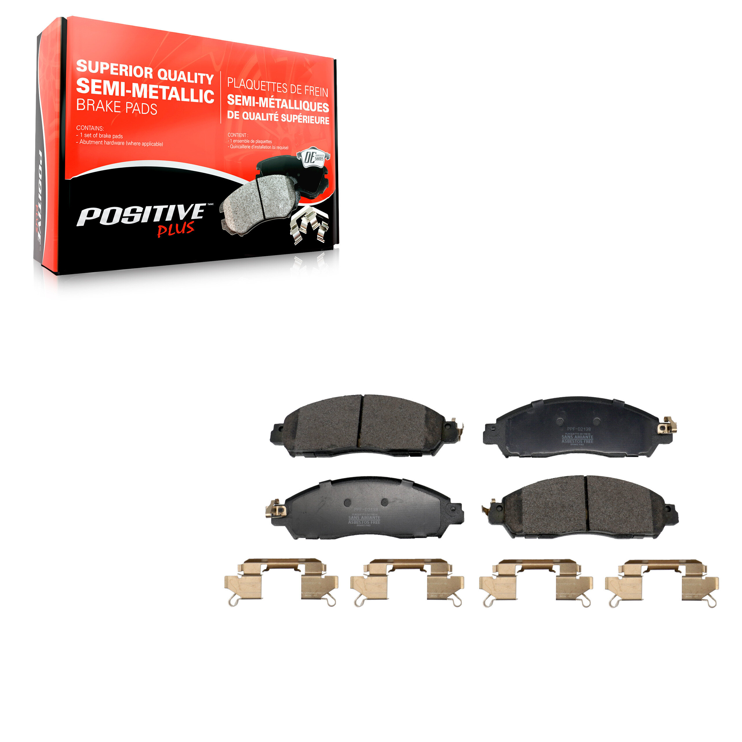 Semi-Metallic Brake Pads