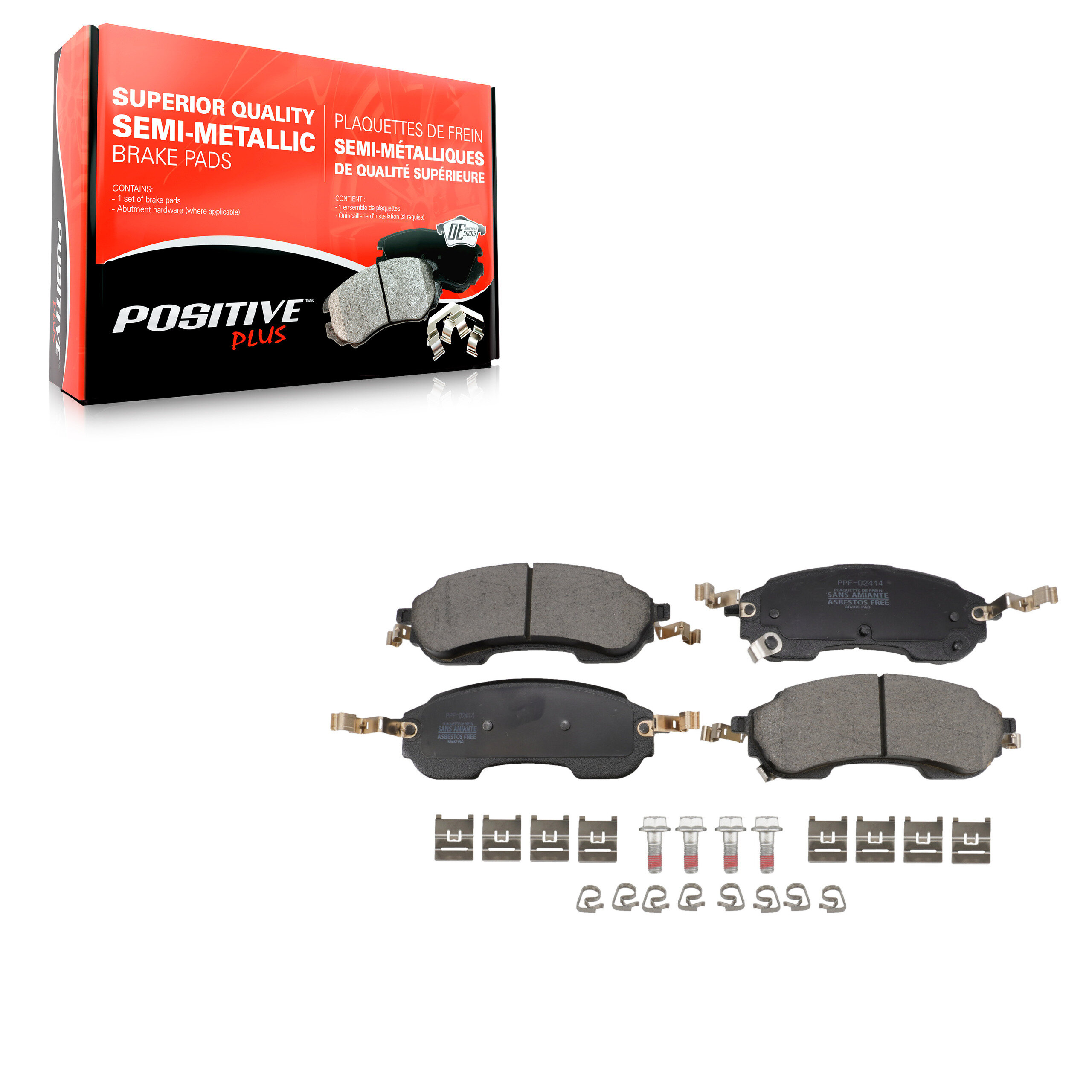 Semi-Metallic Brake Pads