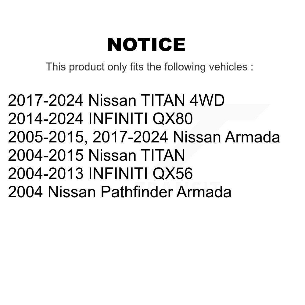 Top Quality - 72-K750146 - Suspension Stabilizer Bar Link Kit