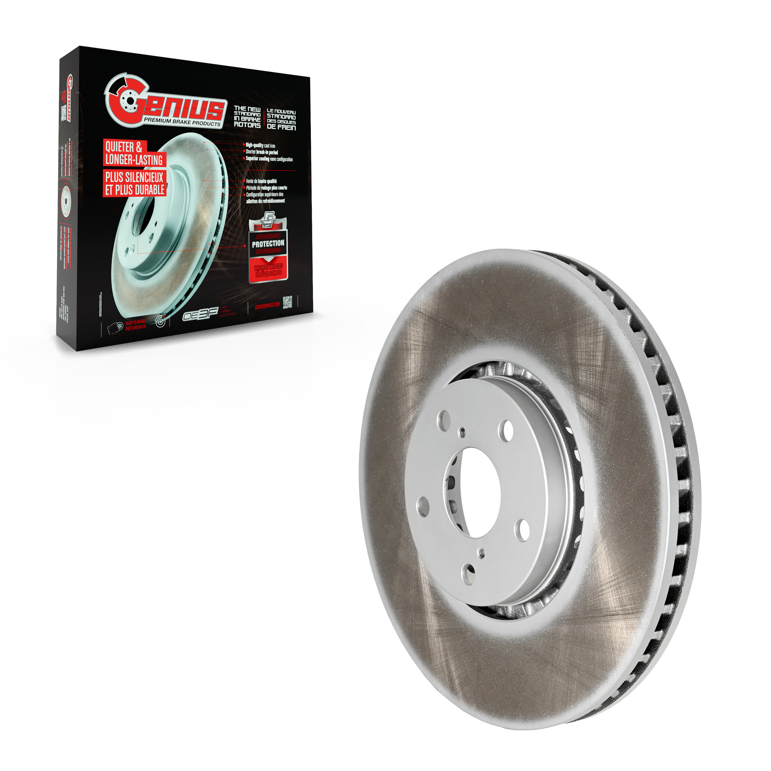 Coated Disc Brake Rotor
