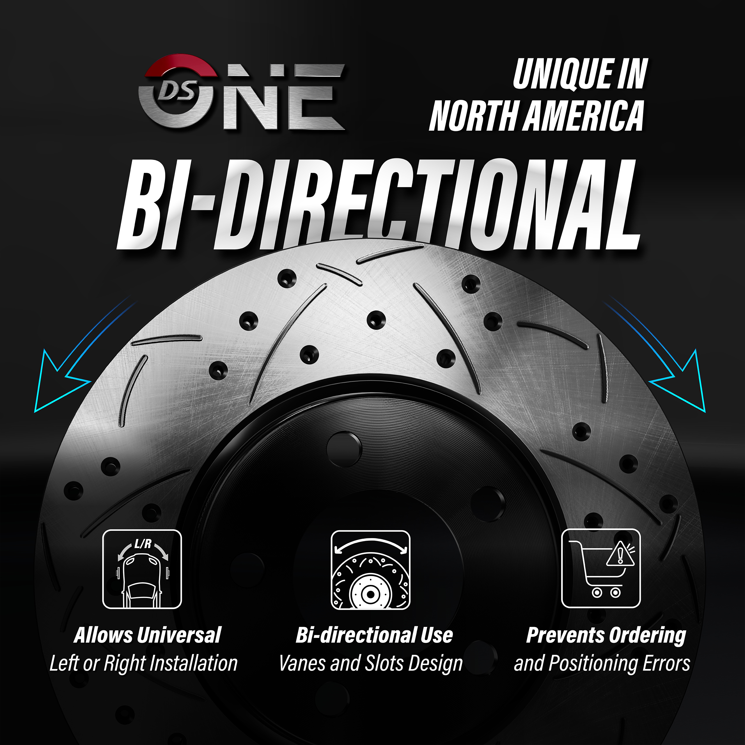 DS-One - DS1-980980 - Coated Disc Brake Rotor