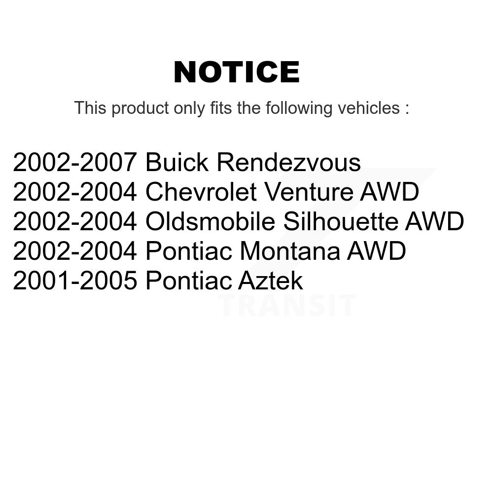 AmeriBRAKES - NWF-PRM844 - Semi-Metallic Brake Pads
