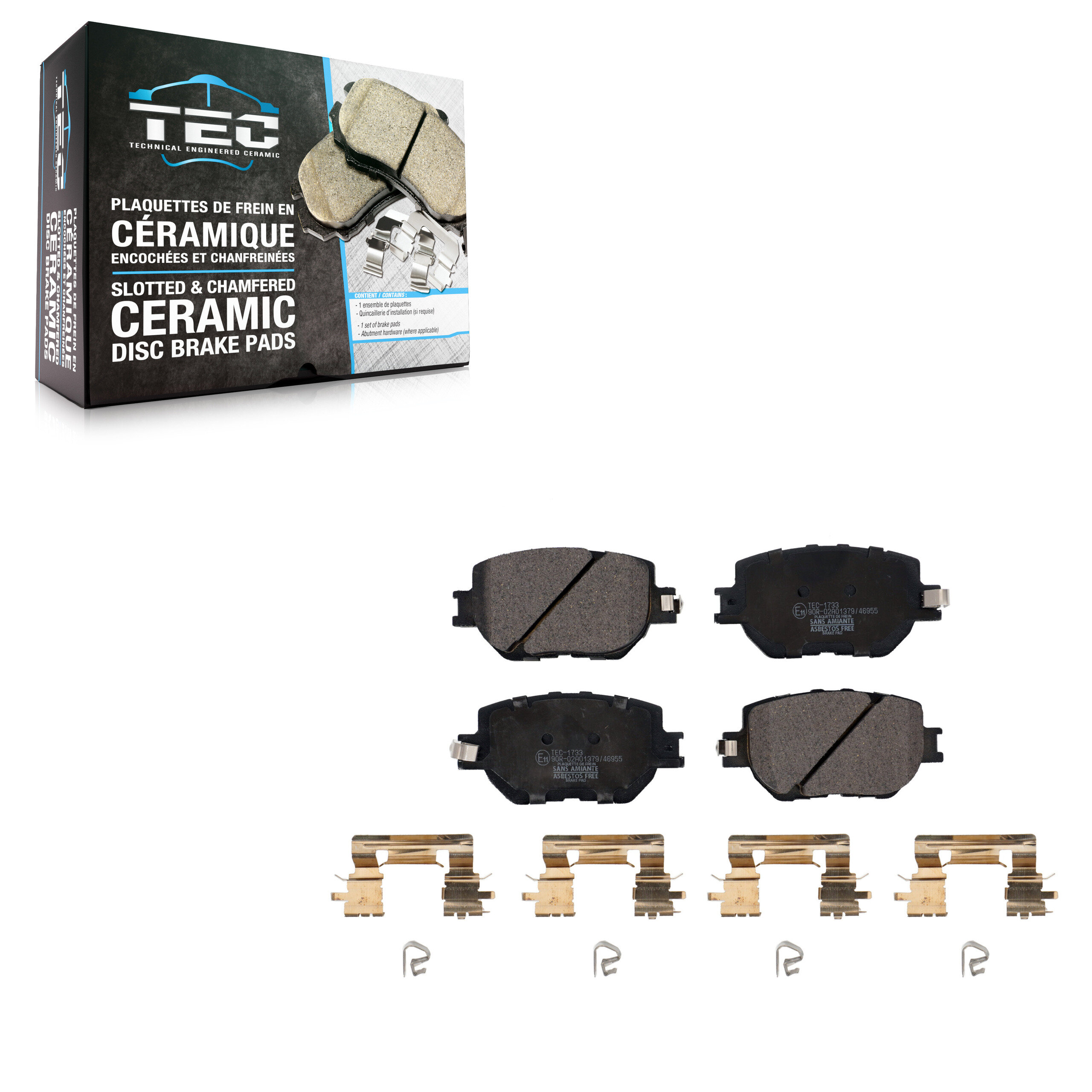 TEC - TEC-1733 - Ceramic Brake Pads