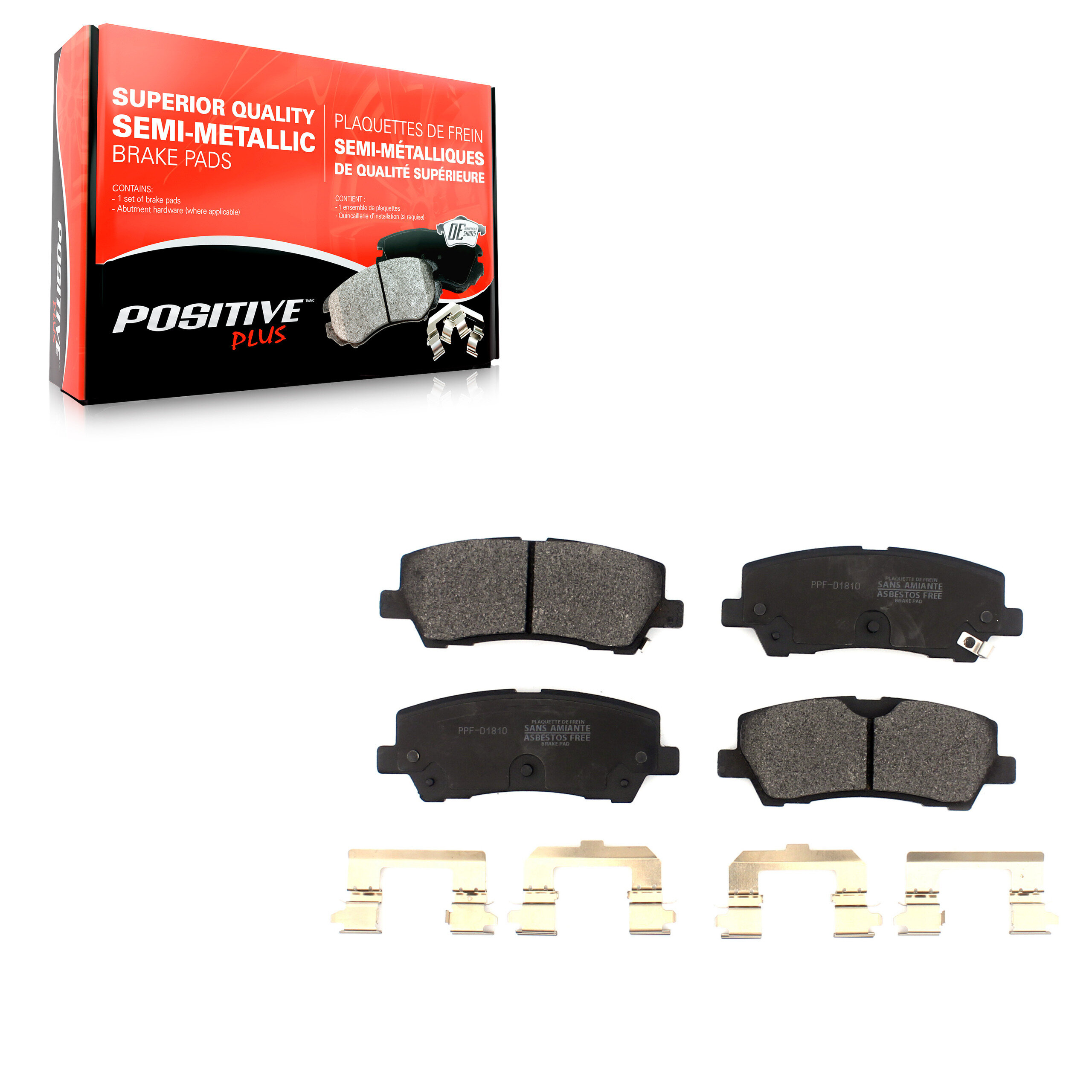 Semi-Metallic Brake Pads