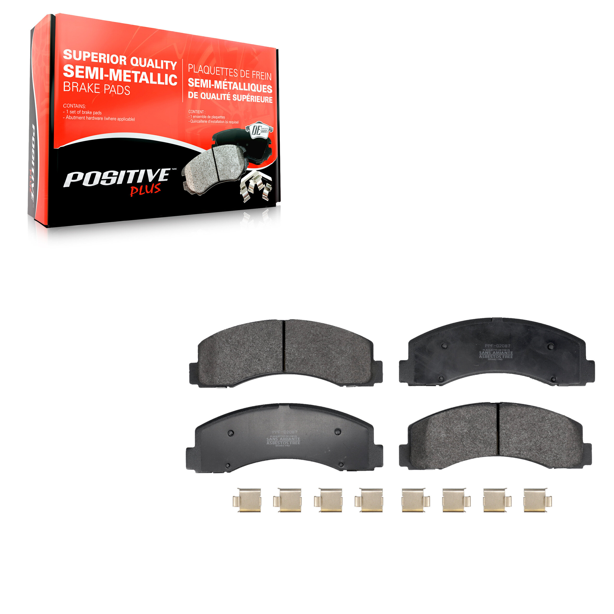 Semi-Metallic Brake Pads