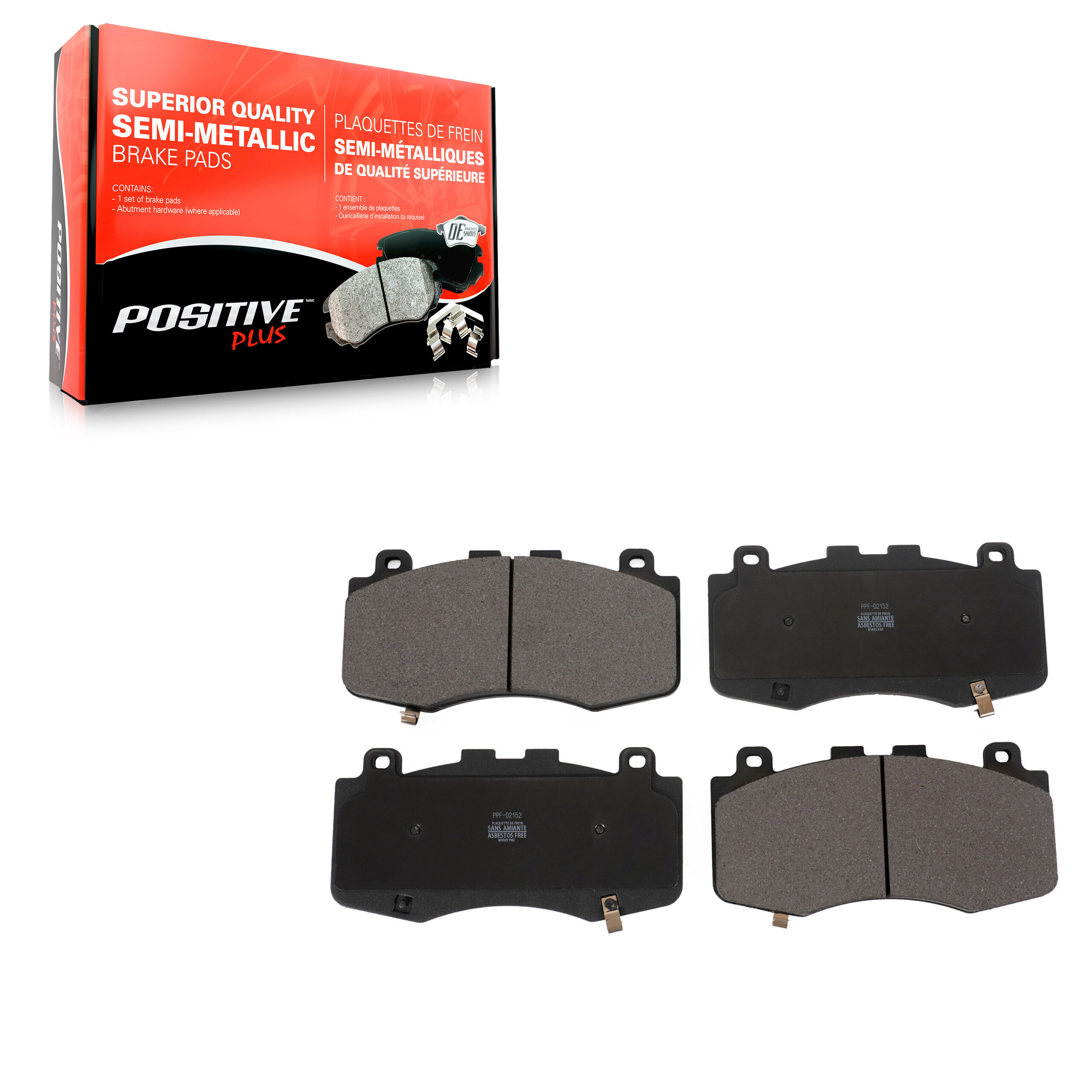Semi-Metallic Brake Pads