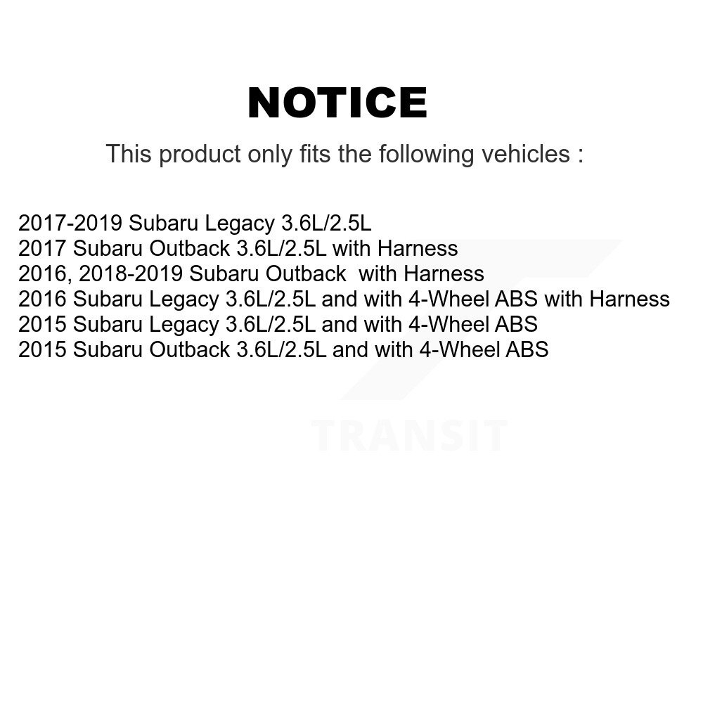 Mpulse - SEN-2ABS3154 - ABS Wheel Speed Sensor