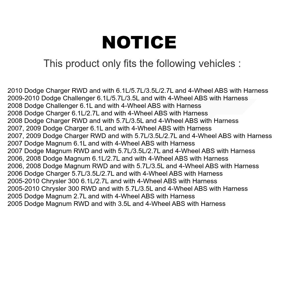 Mpulse - SEN-2ABS2702 - ABS Wheel Speed Sensor