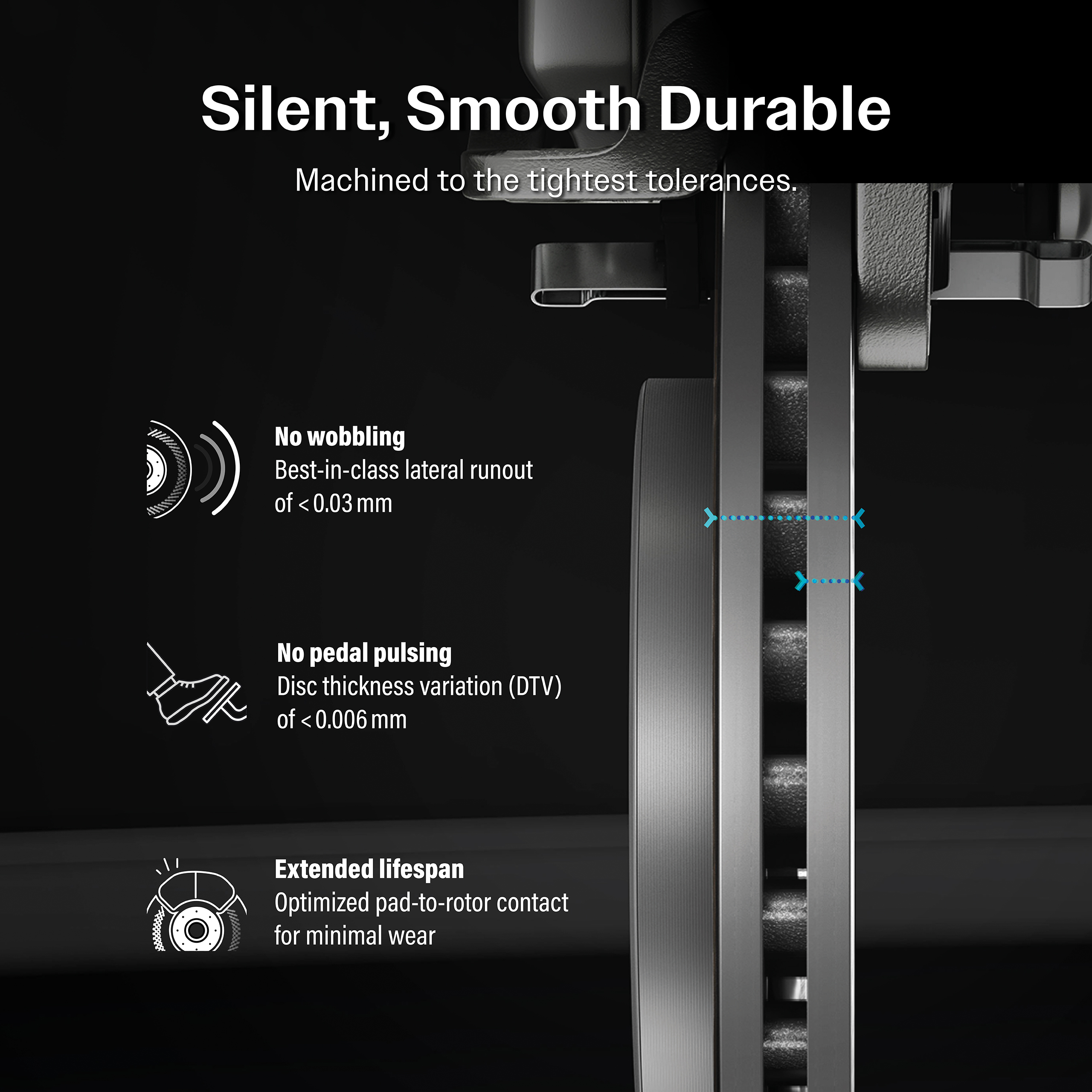 GENIUS - GCR-981086 - Coated Disc Brake Rotor
