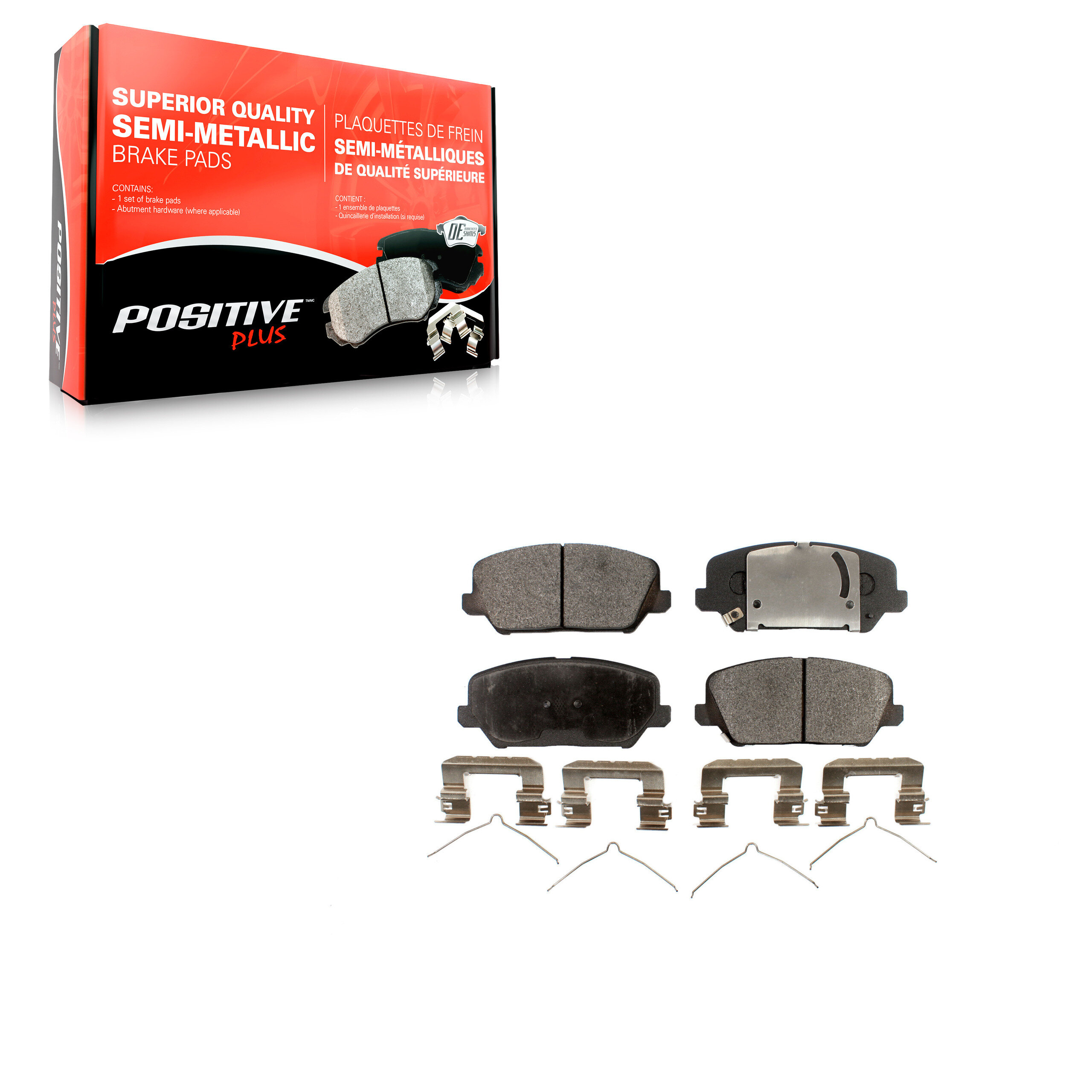 Semi-Metallic Brake Pads