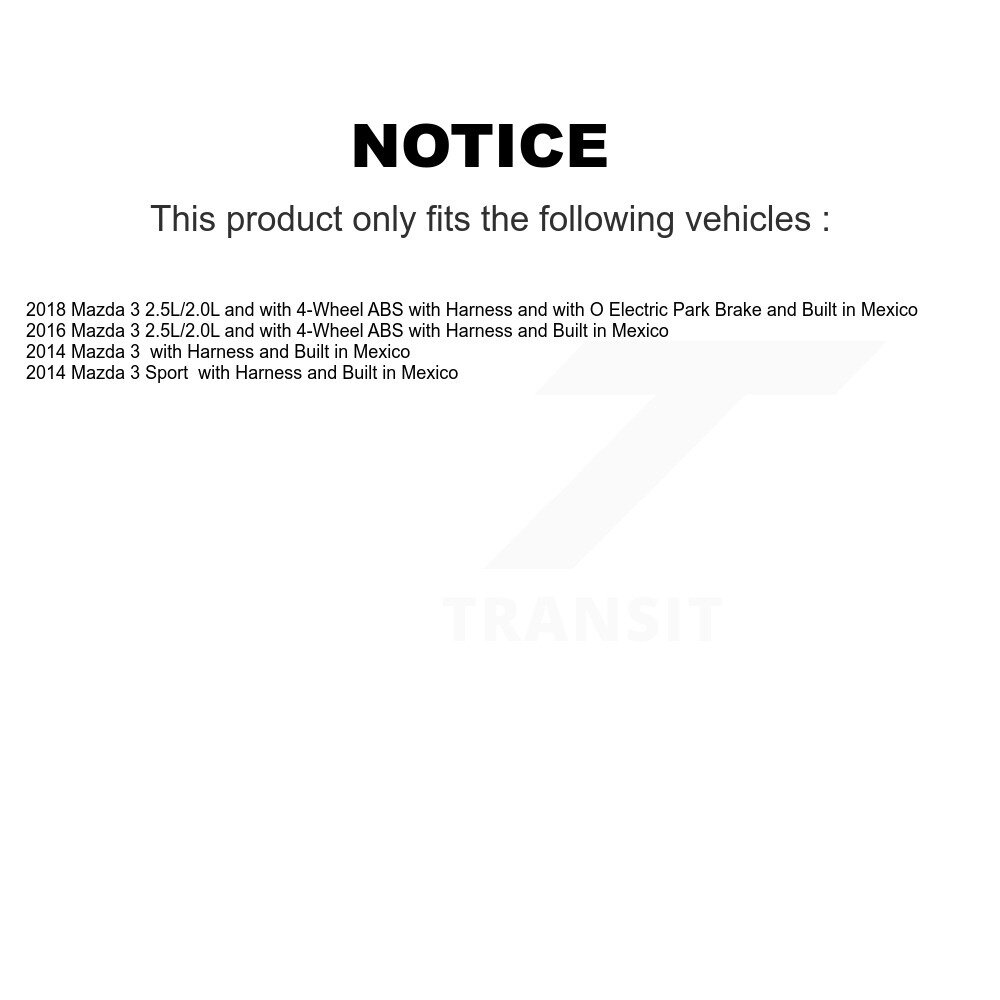 Mpulse - SEN-2ABS3945 - ABS Wheel Speed Sensor