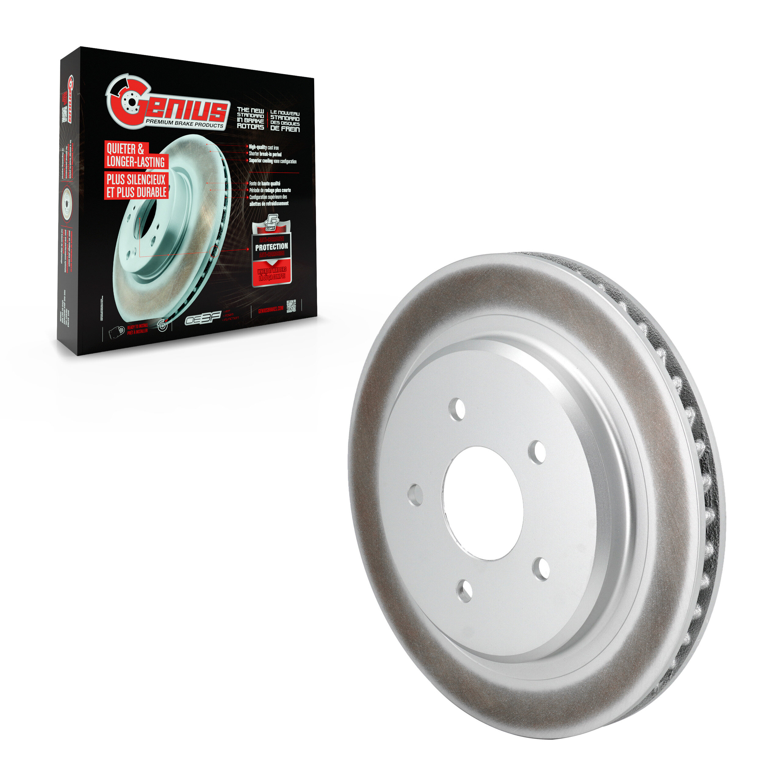 Coated Disc Brake Rotor