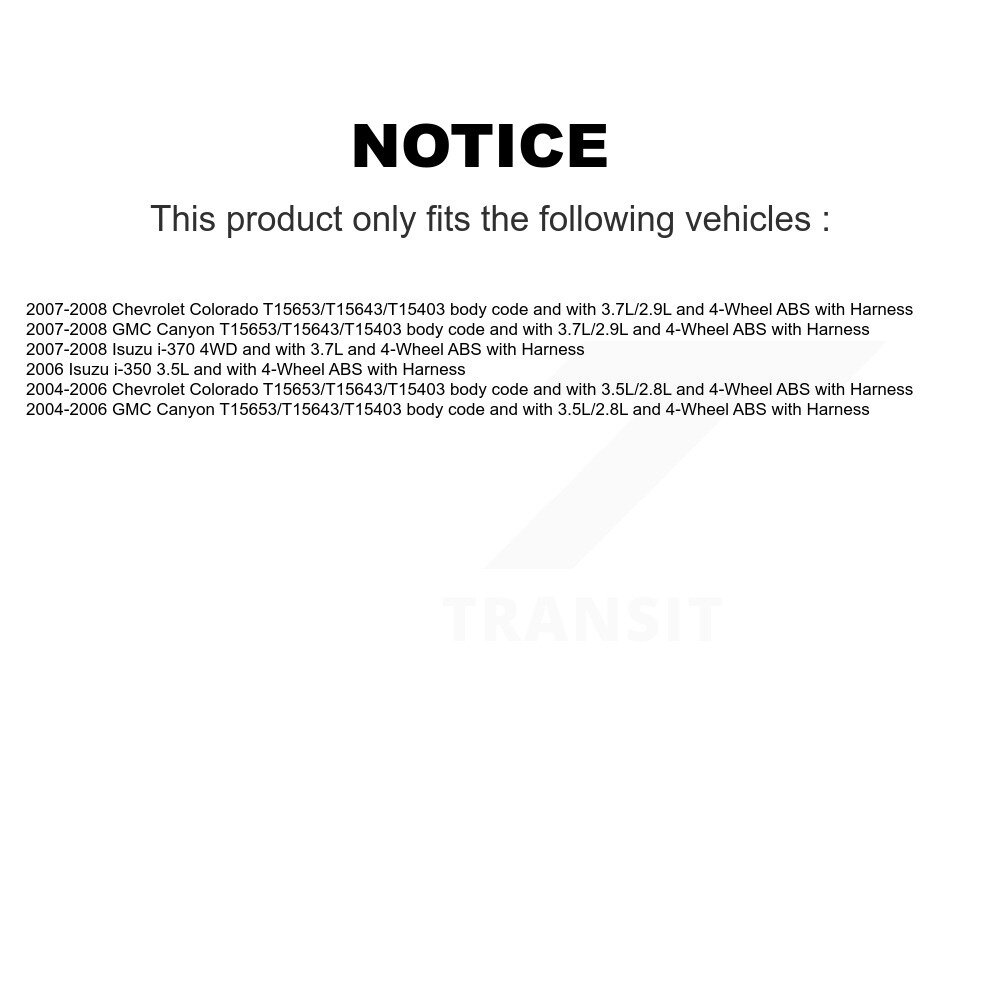 Mpulse - SEN-2ABS3300 - ABS Wheel Speed Sensor