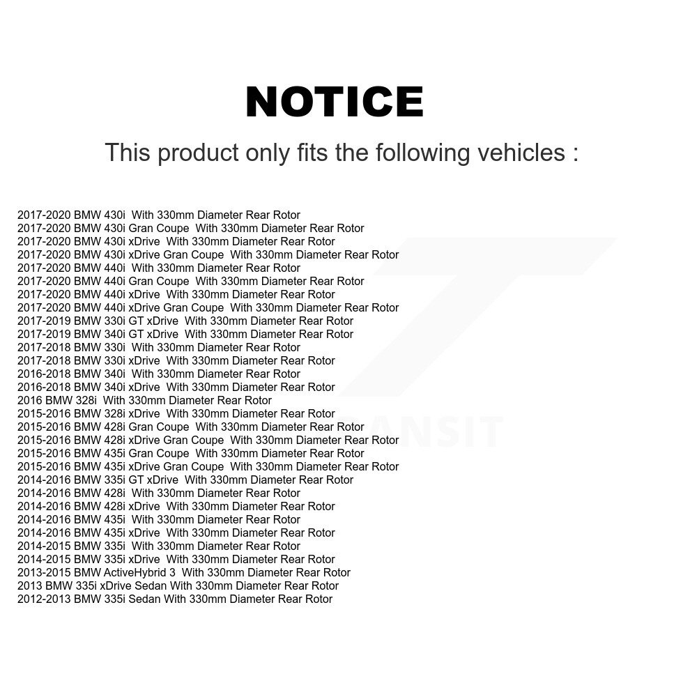 GENIUS - GCR-981065 - Coated Disc Brake Rotor