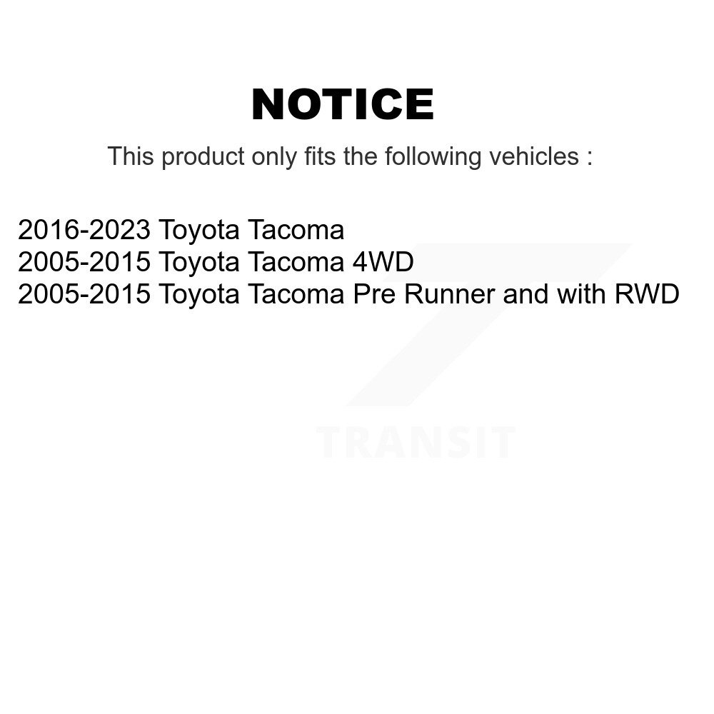 Top Quality - 72-K80948 - Suspension Stabilizer Bar Link Kit