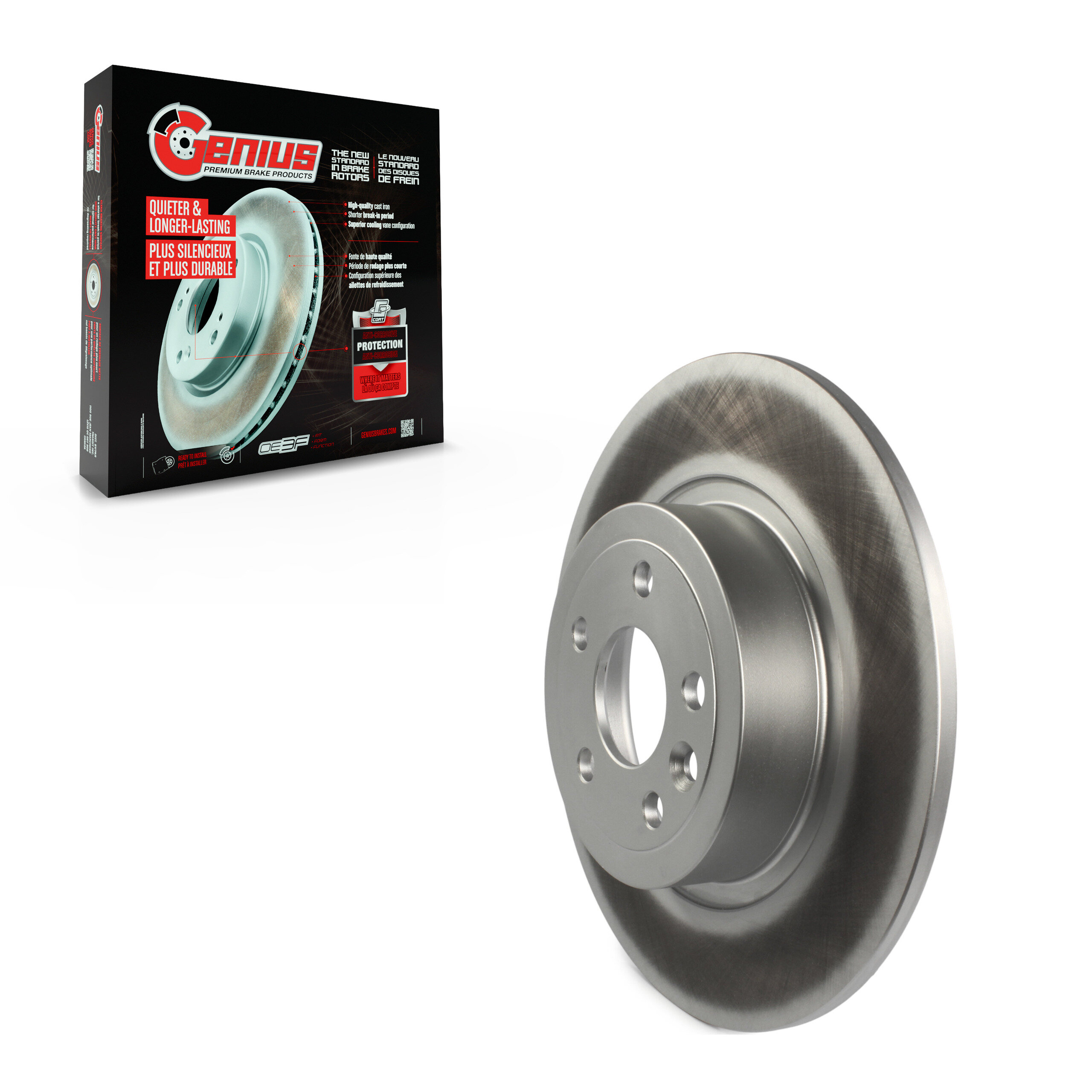 Coated Disc Brake Rotor